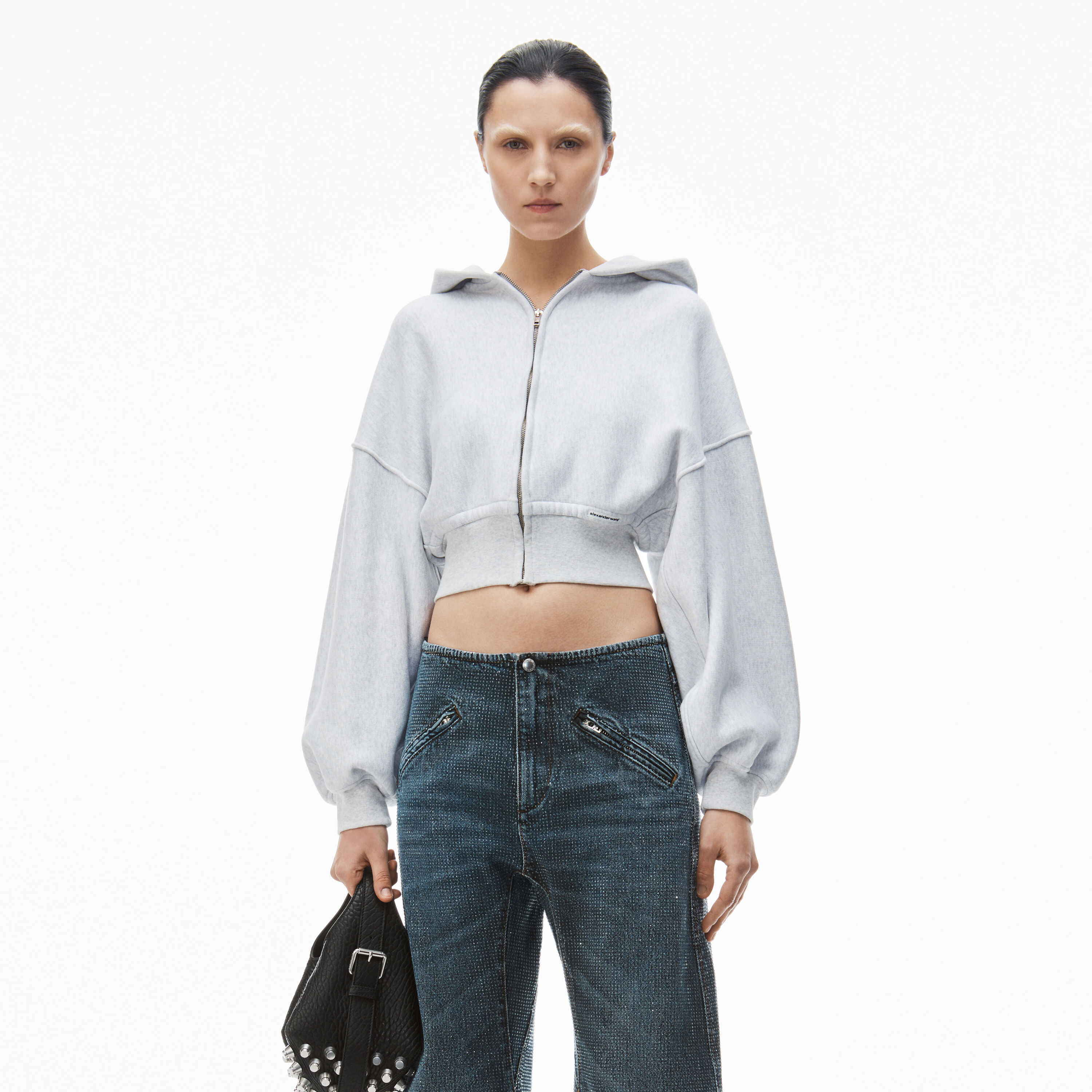 Alexander wang zip up 2024