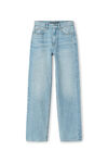 EZ mid-rise straight-leg jeans