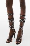 Alexander Wang black riot 105mm adjustable gladiator sandal