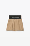 Alexander Wang chino short safari à pinces en coton