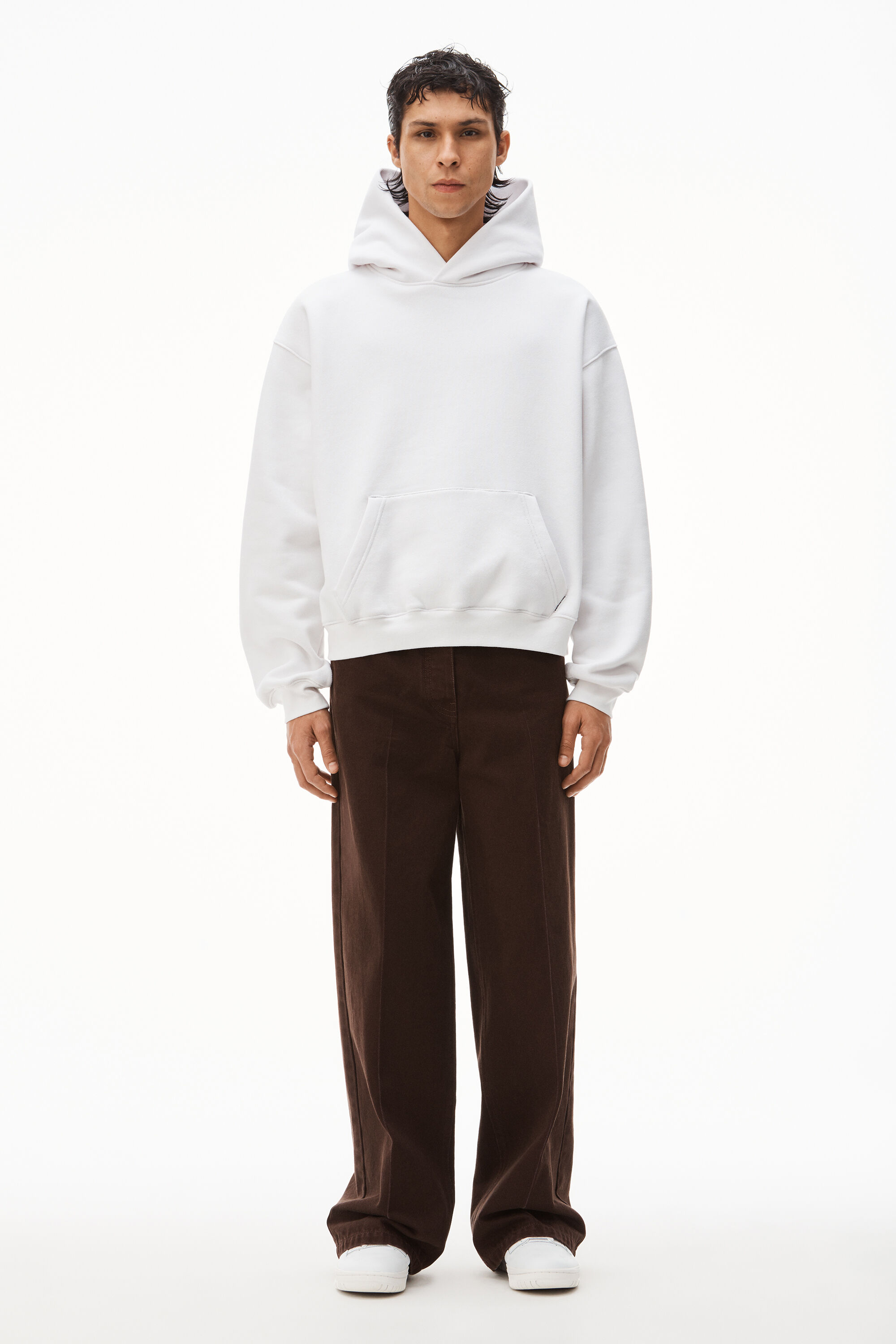 Alexander wang on sale dense fleece sweatshirt