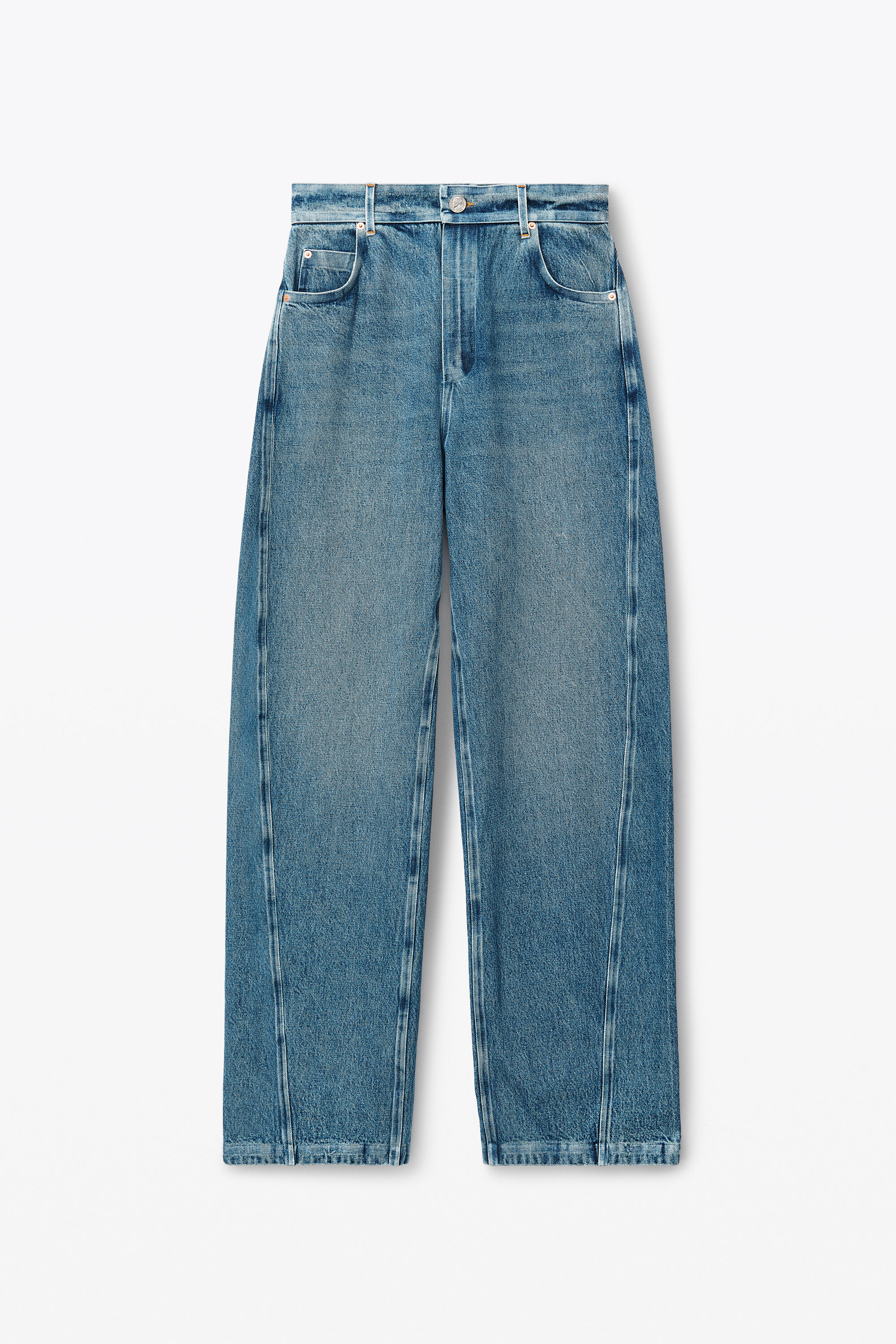 alexanderwang bonded cotton balloon jeans VINTAGE MEDIUM