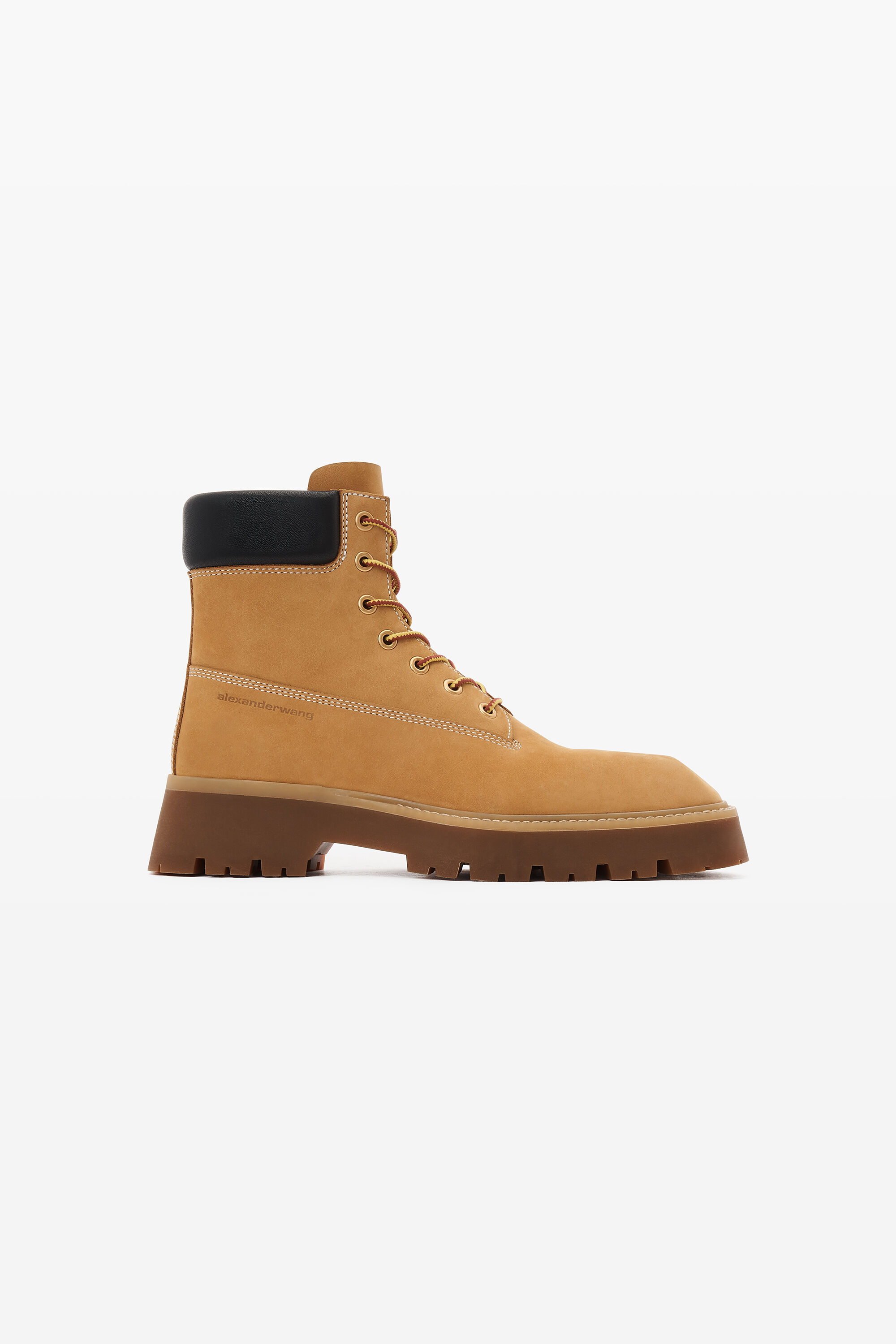 Throttle Lace up Ankle Boot in WHEAT | alexanderwang®