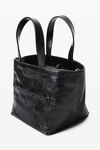 Punch Small Tote in Crackle Patent Leather