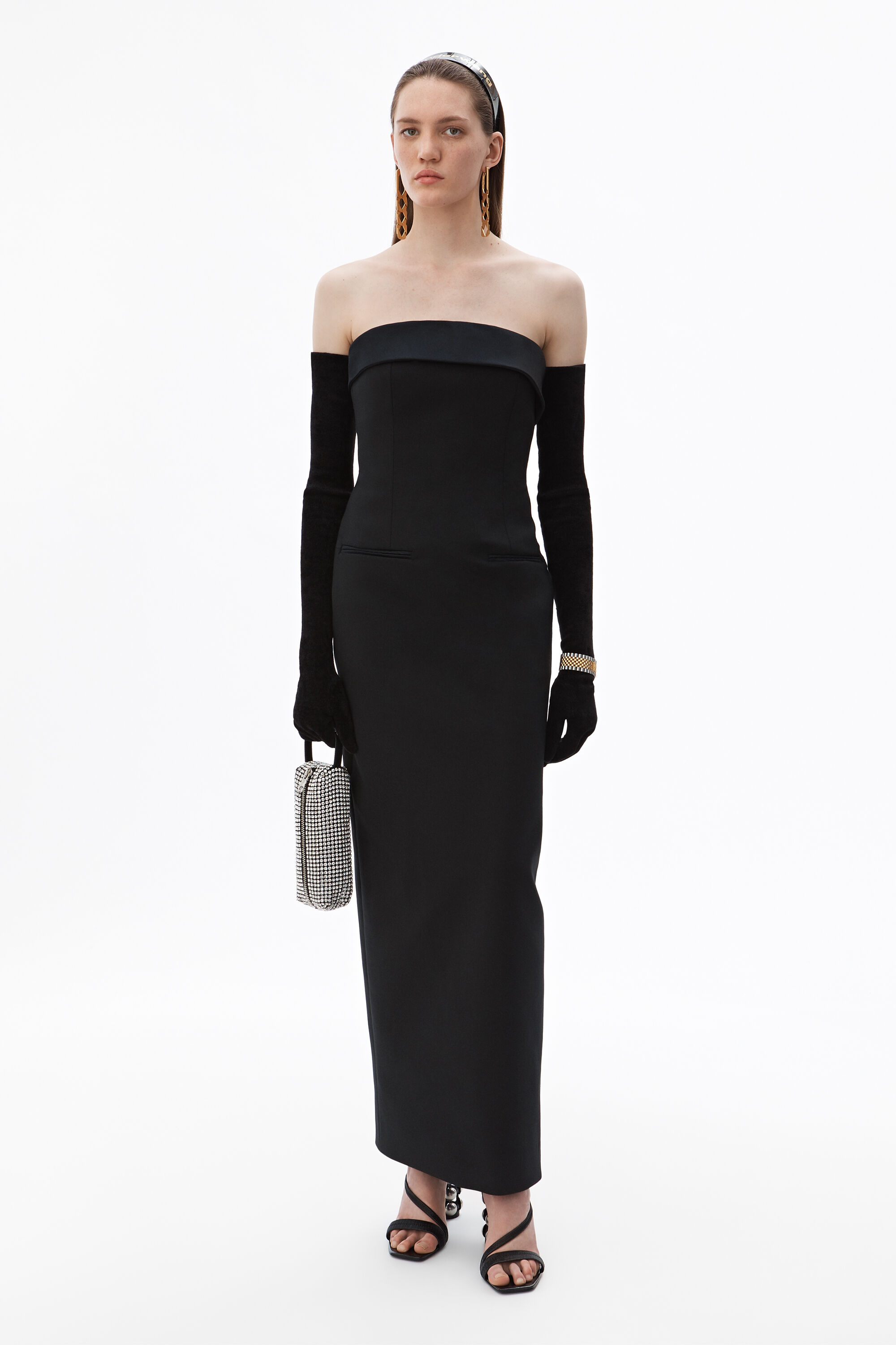 alexander wang tuxedo dress