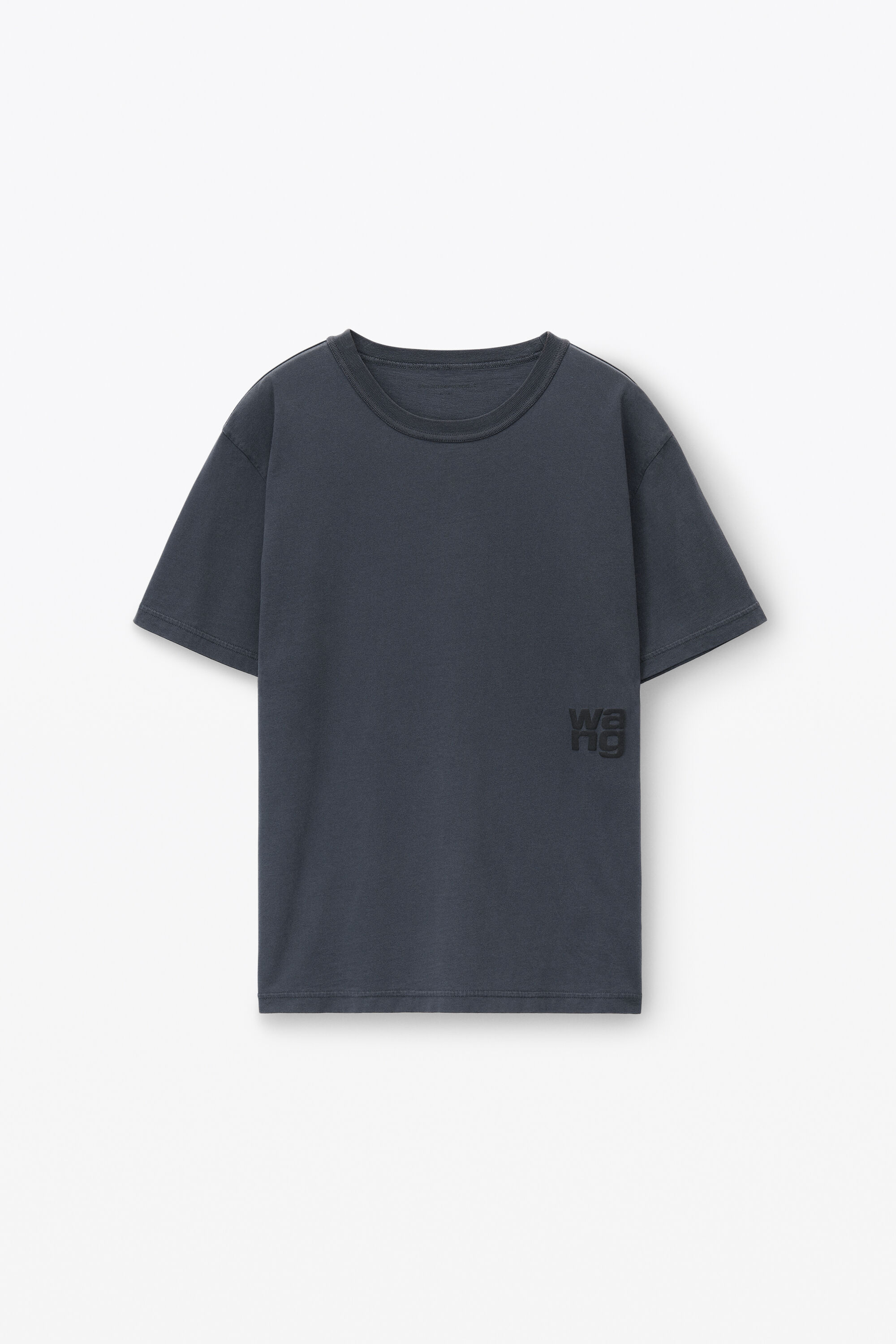 alexanderwang puff logo tee in essential cotton jersey SOFT