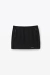 mini skirt in classic cotton terry