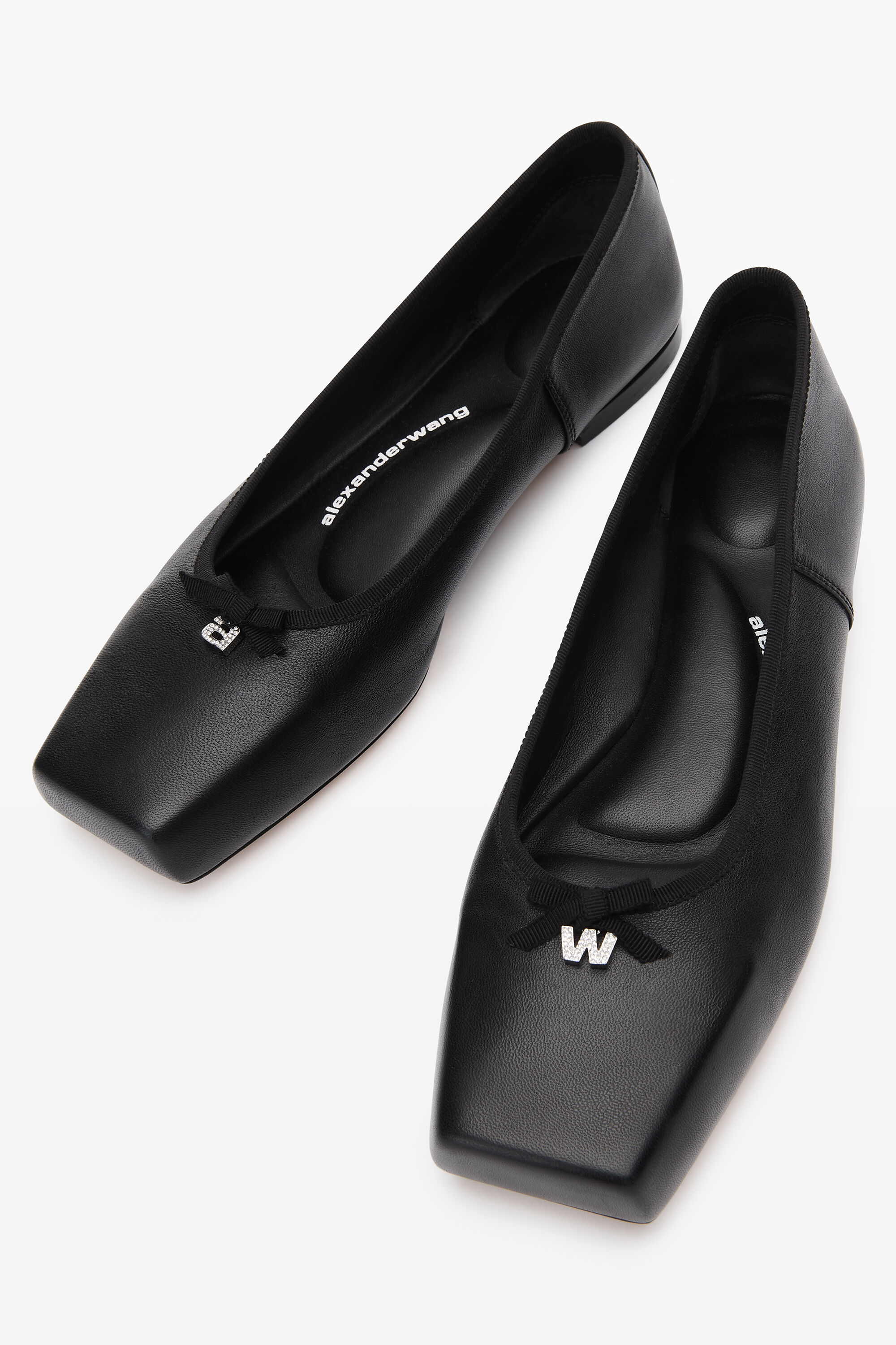 alexanderwang BILLIE FLAT IN CAPRETTO BLACK