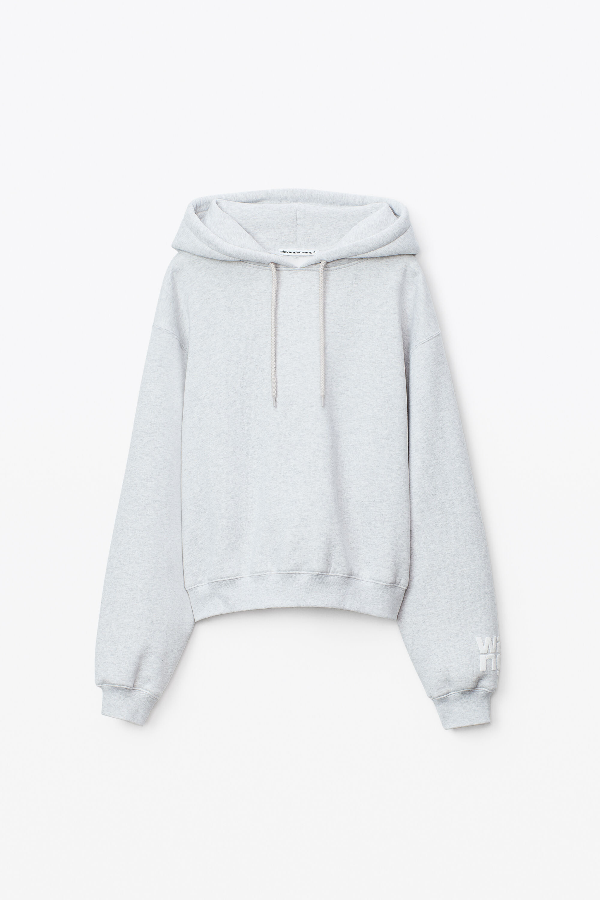 alexander wang hoodie grey