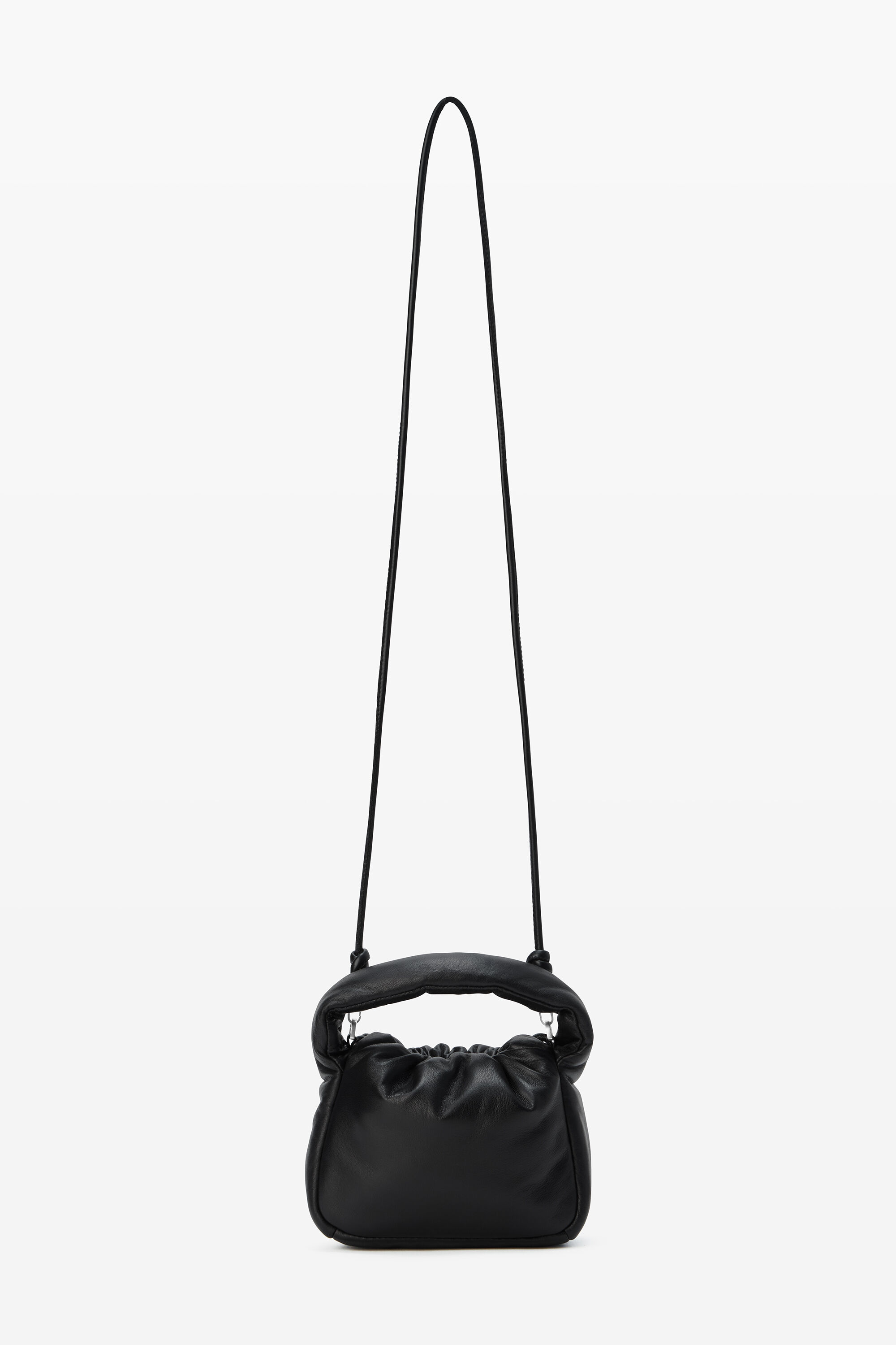 Ryan Puff Mini Bag in Lambskin Leather in BLACK | alexanderwang®