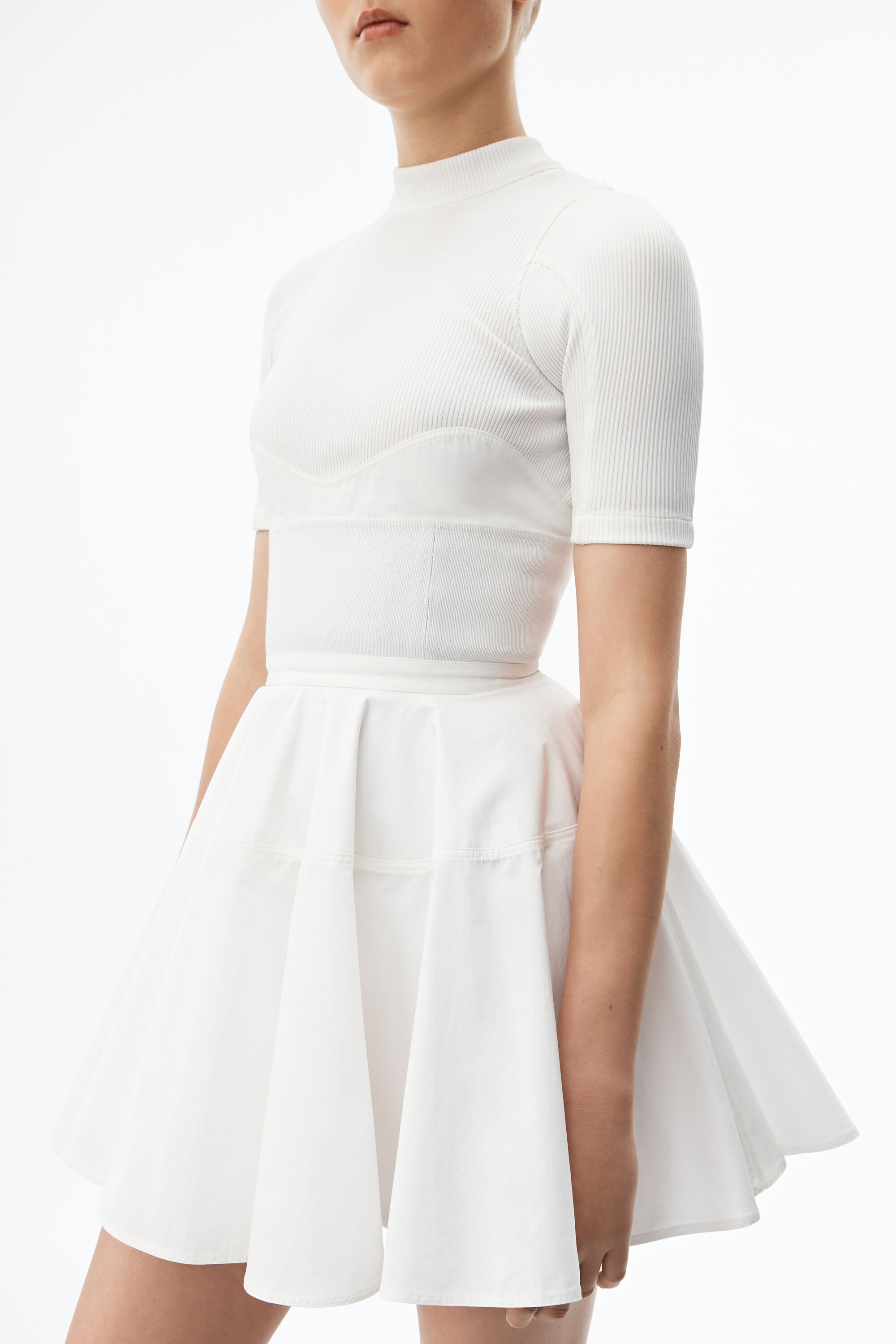 white alexander wang dress