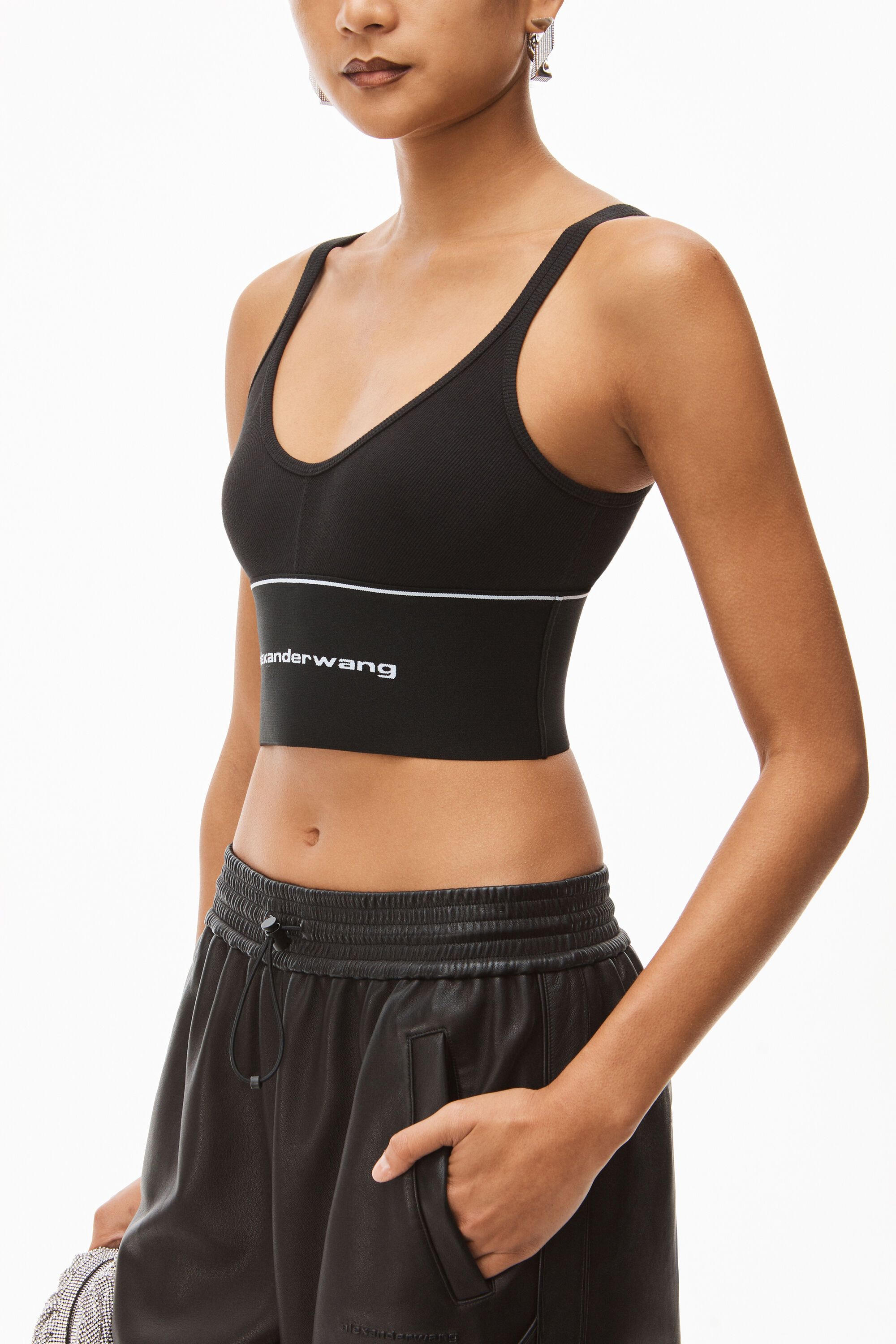 Alexander wang ceo sports bra deals