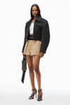 Alexander Wang chino short safari à pinces en coton