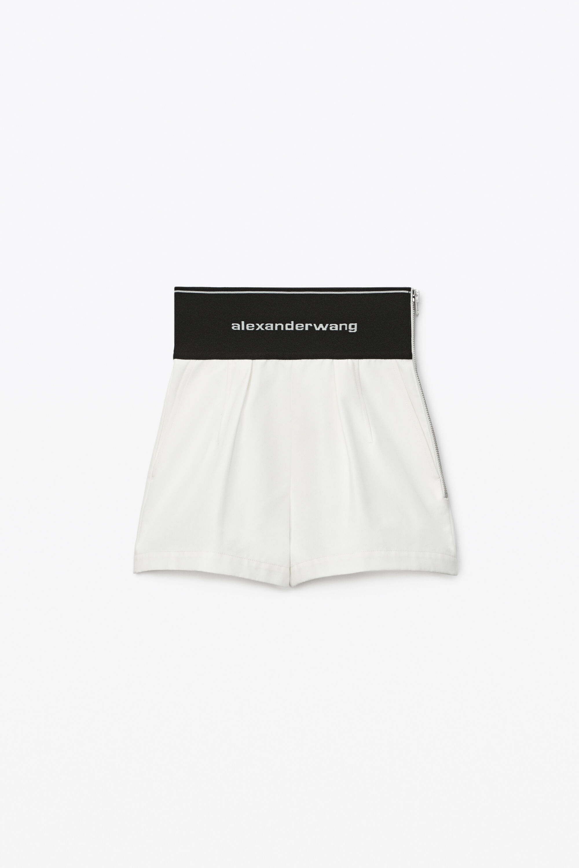 Alexander wang cheap shorts white