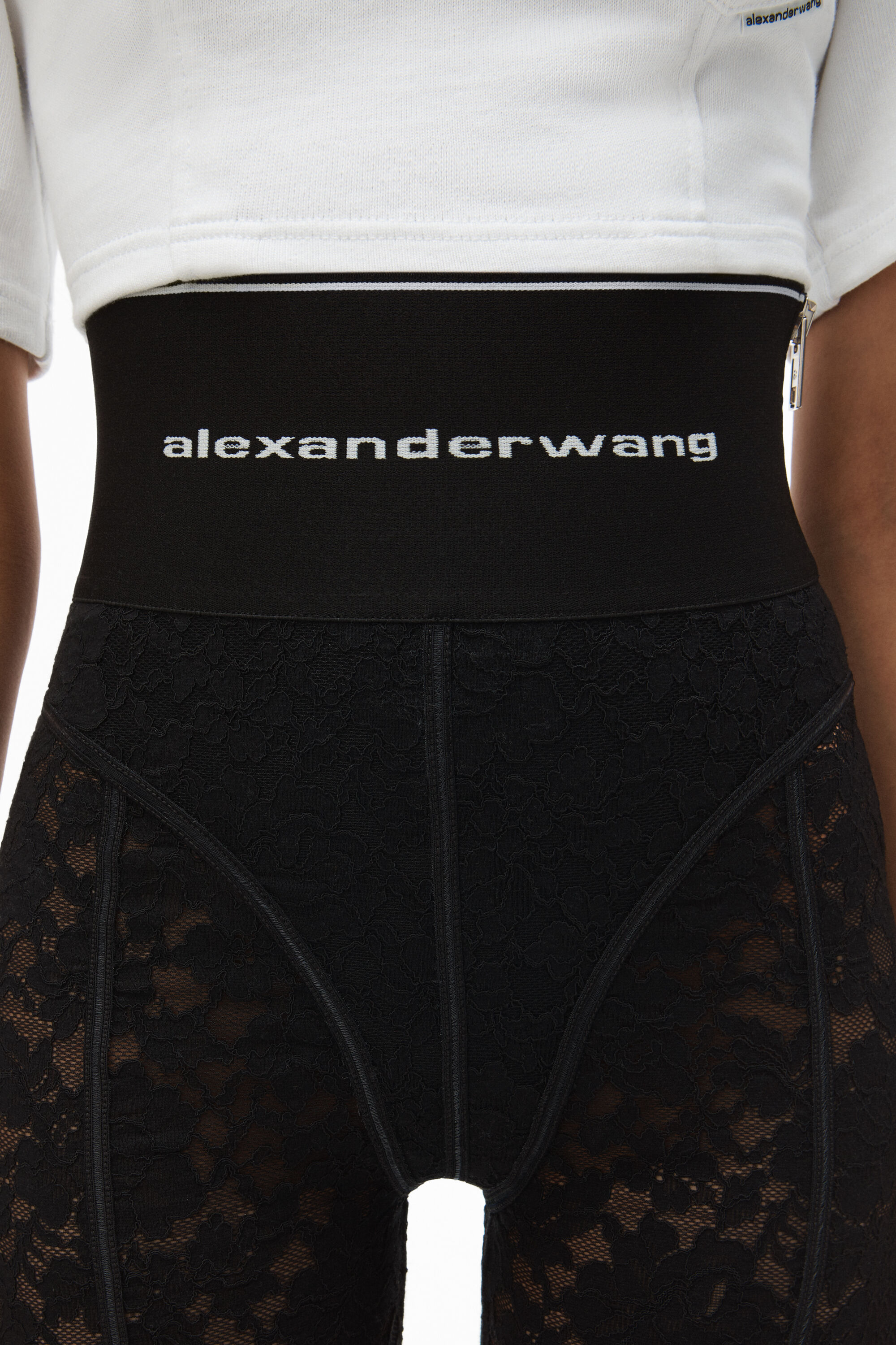 lace alexander wang shorts