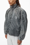 oversized piped track jacket