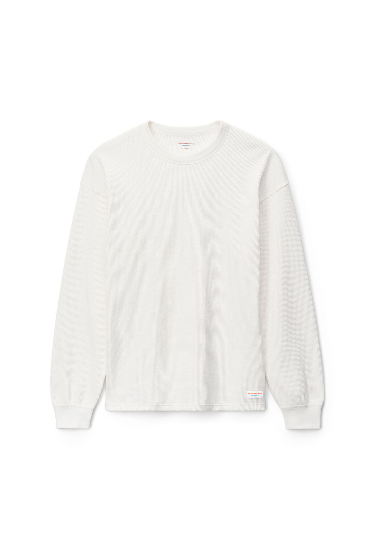 alexanderwang UNISEX LONG SLEEVE IN COTTON WAFFLE