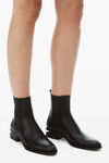 Alexander Wang black kane 35mm ankle boot in leather