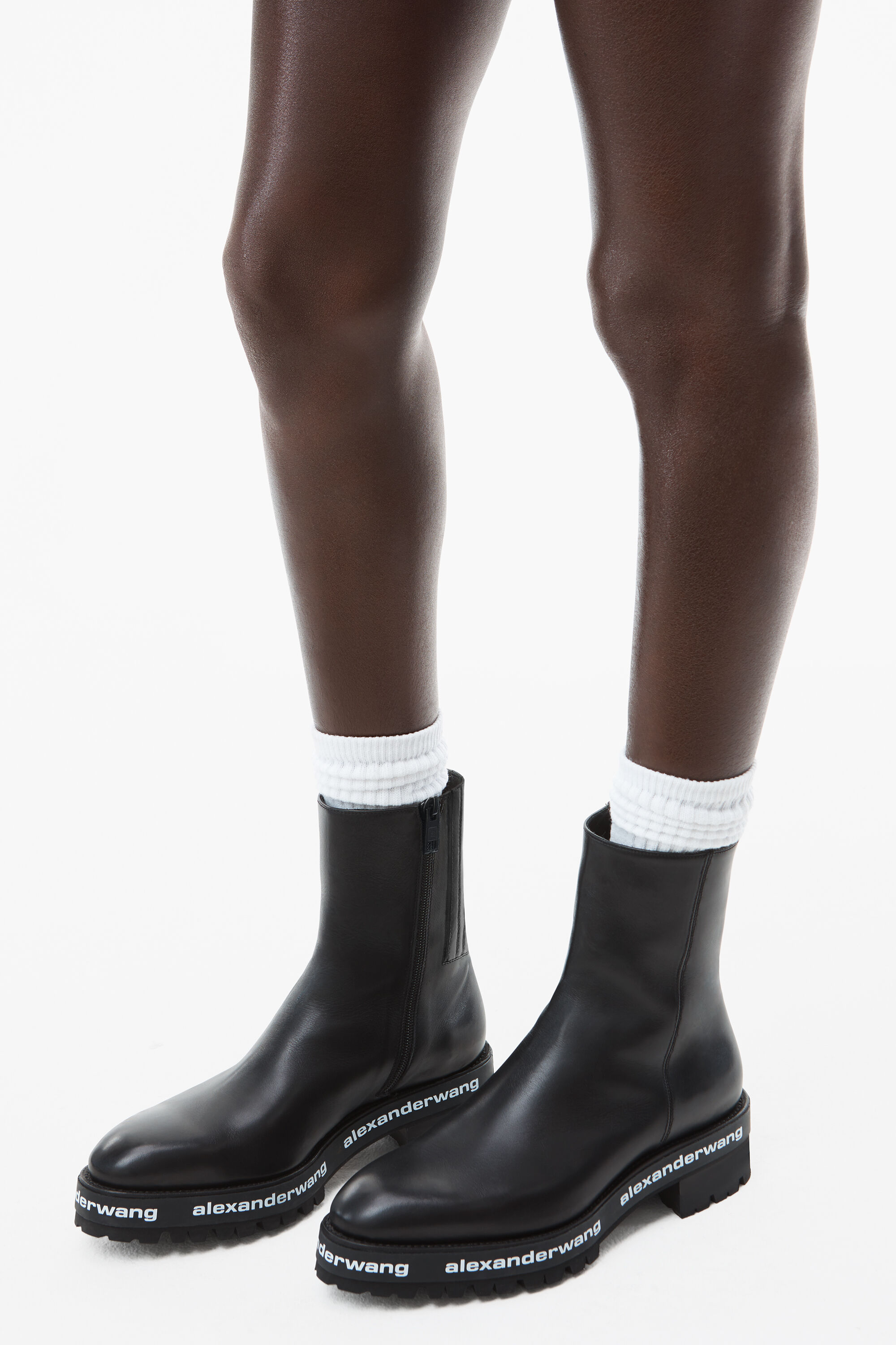 いつでもポイント10倍 完売品 alexanderwang paltform ankle boot