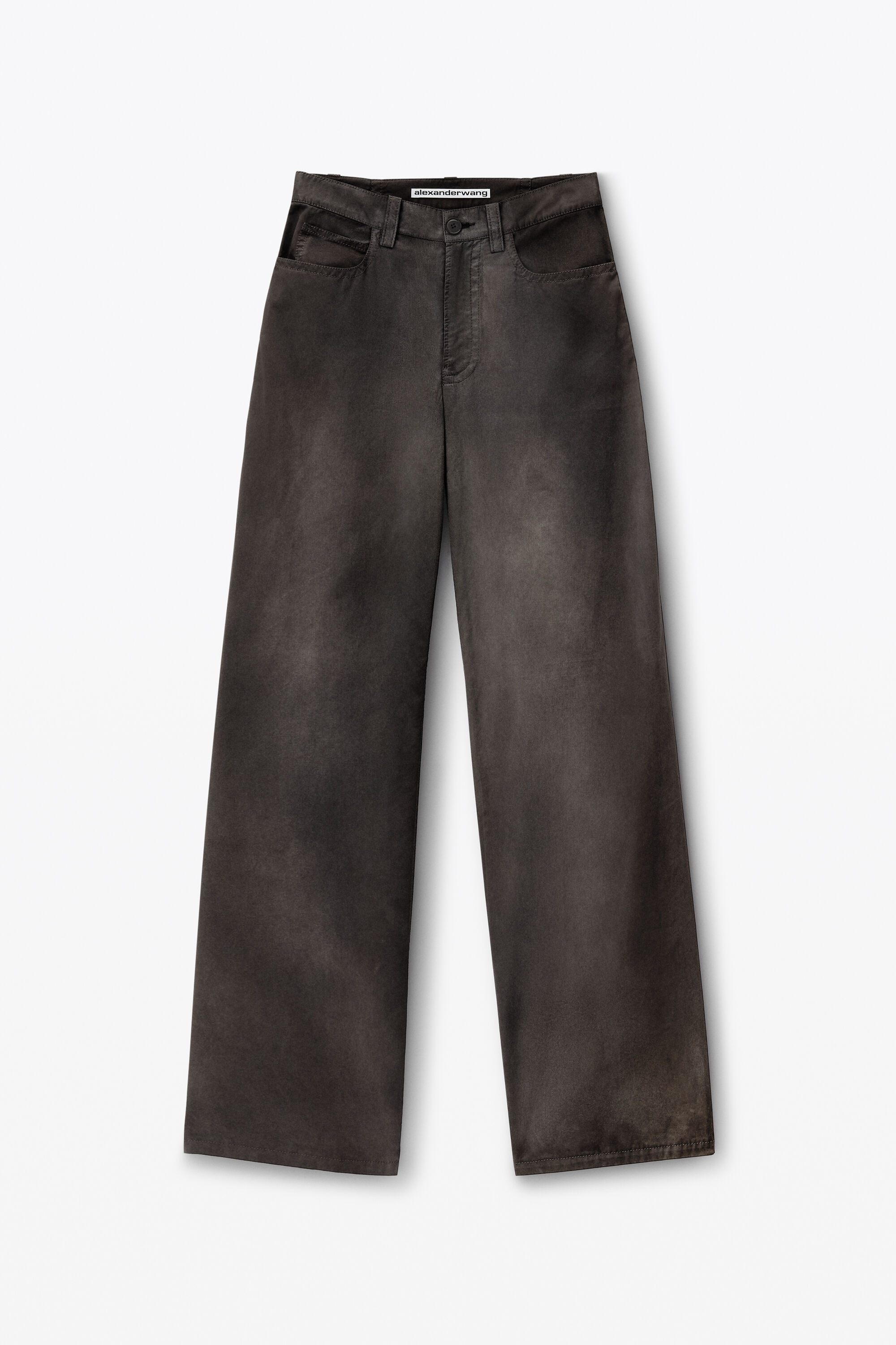 alexanderwang Low-Rise Five-Pocket Pant in Cotton WASHED 