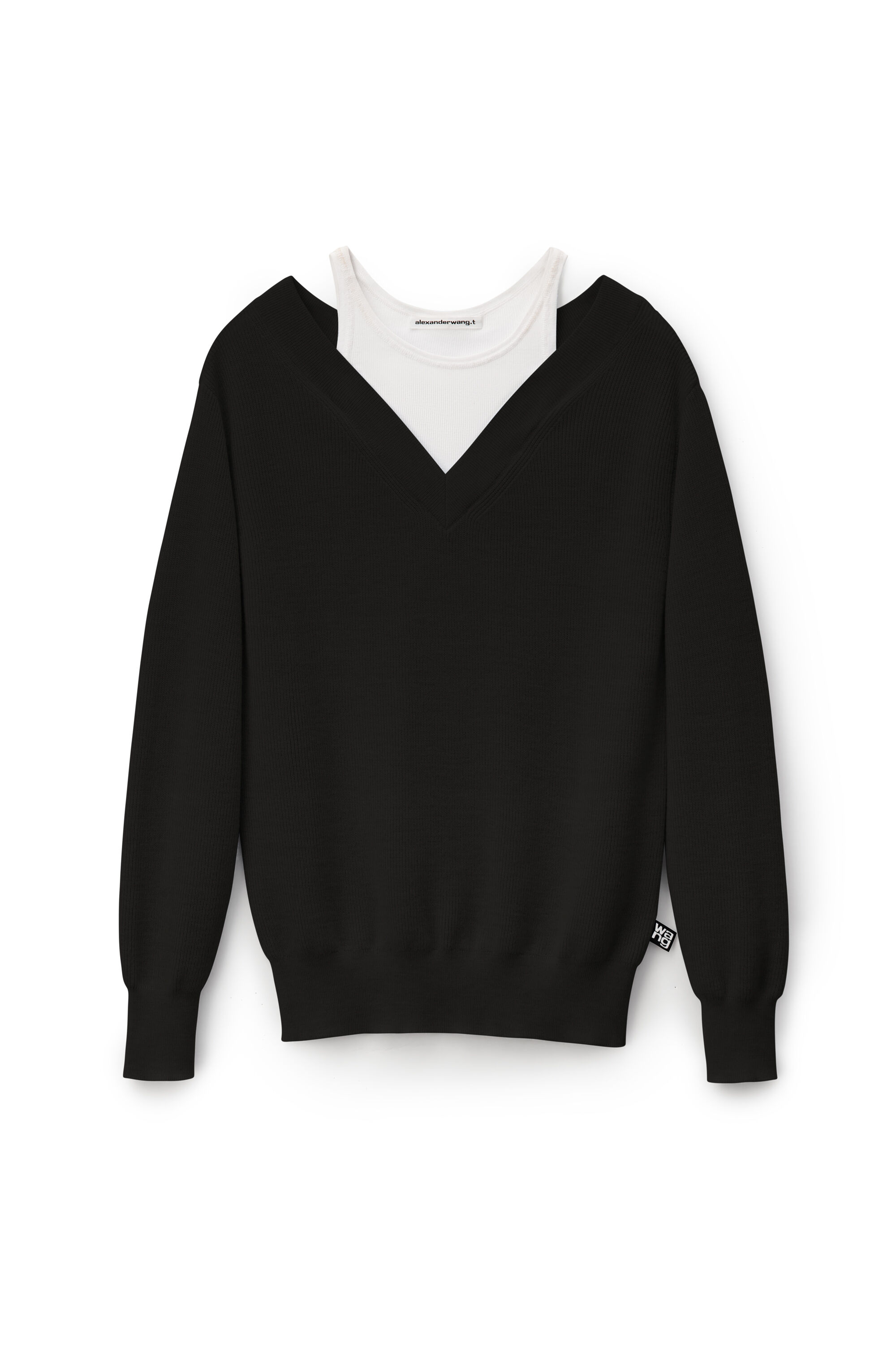 alexander wang black sweater