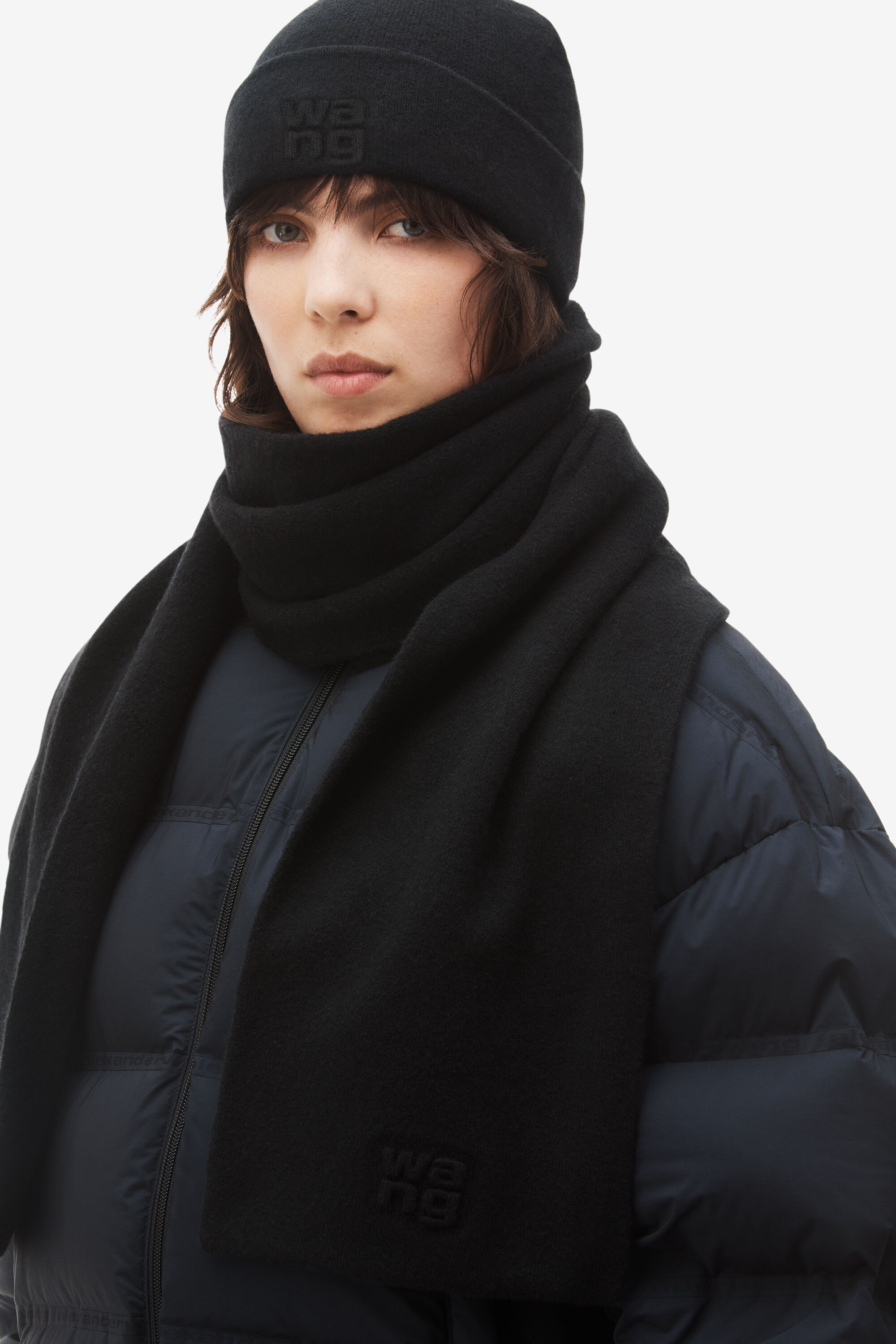 Alexander wang best sale hooded scarf