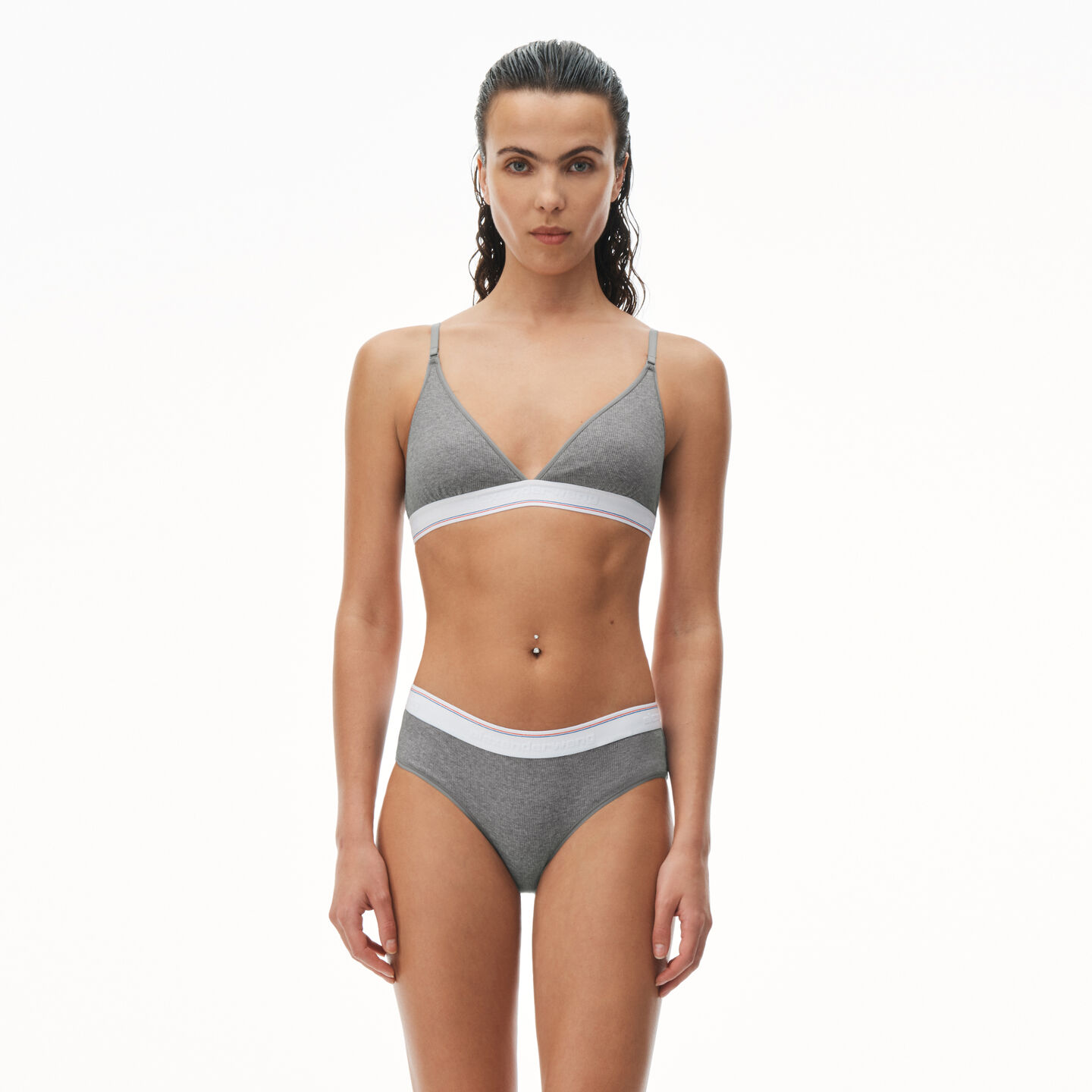 Alexander Wang Logo Band Bra (Small) Gray - $110 New With Tags - From Anne