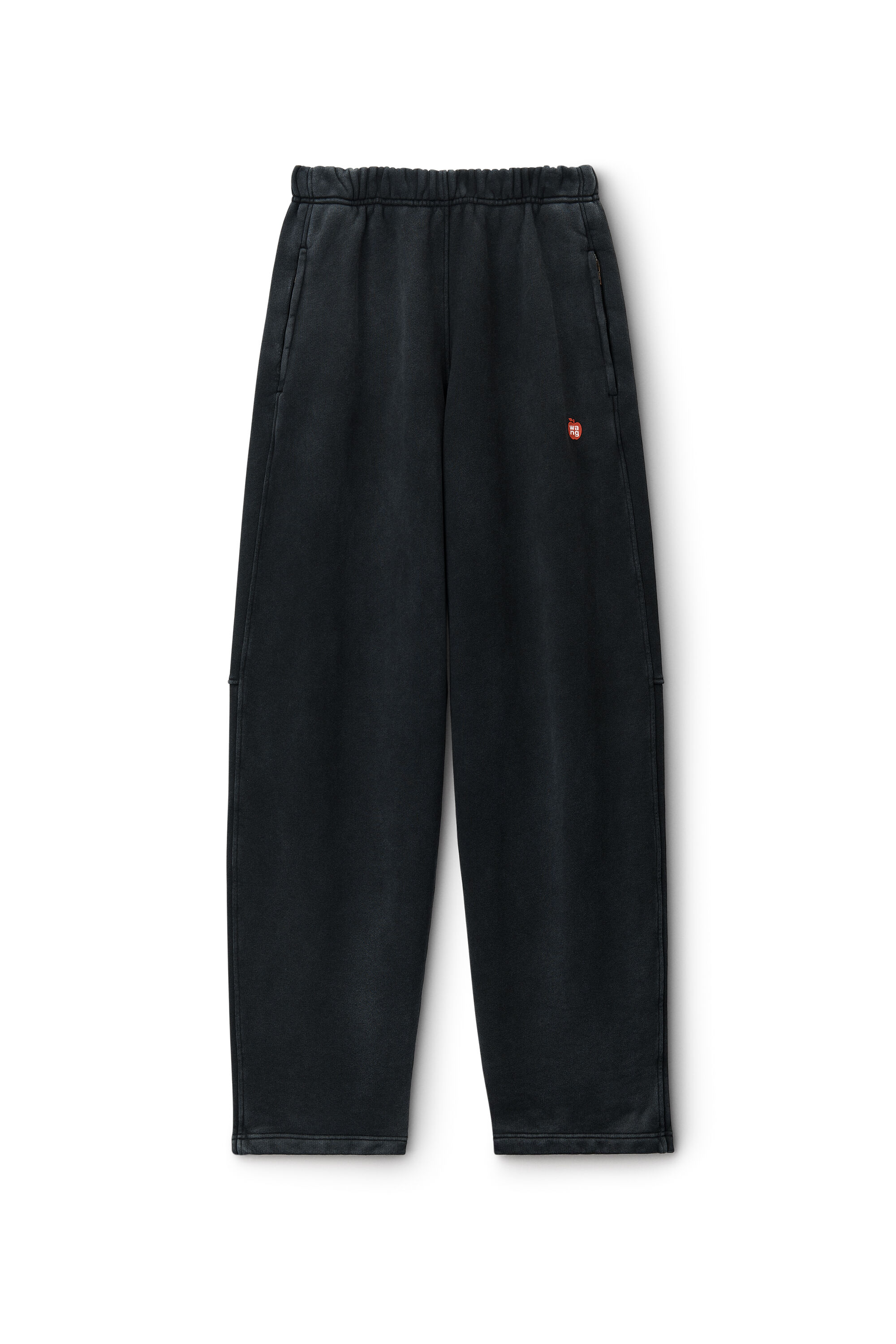 alexanderwang High Waisted Sweatpant in Classic Terry WASHED JET