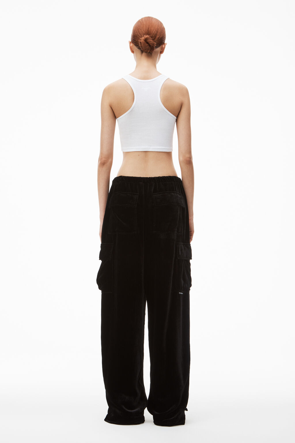 Carmen Black Crushed Velvet Flare Pants - Plus Size ONLY – True Betty  Boutique