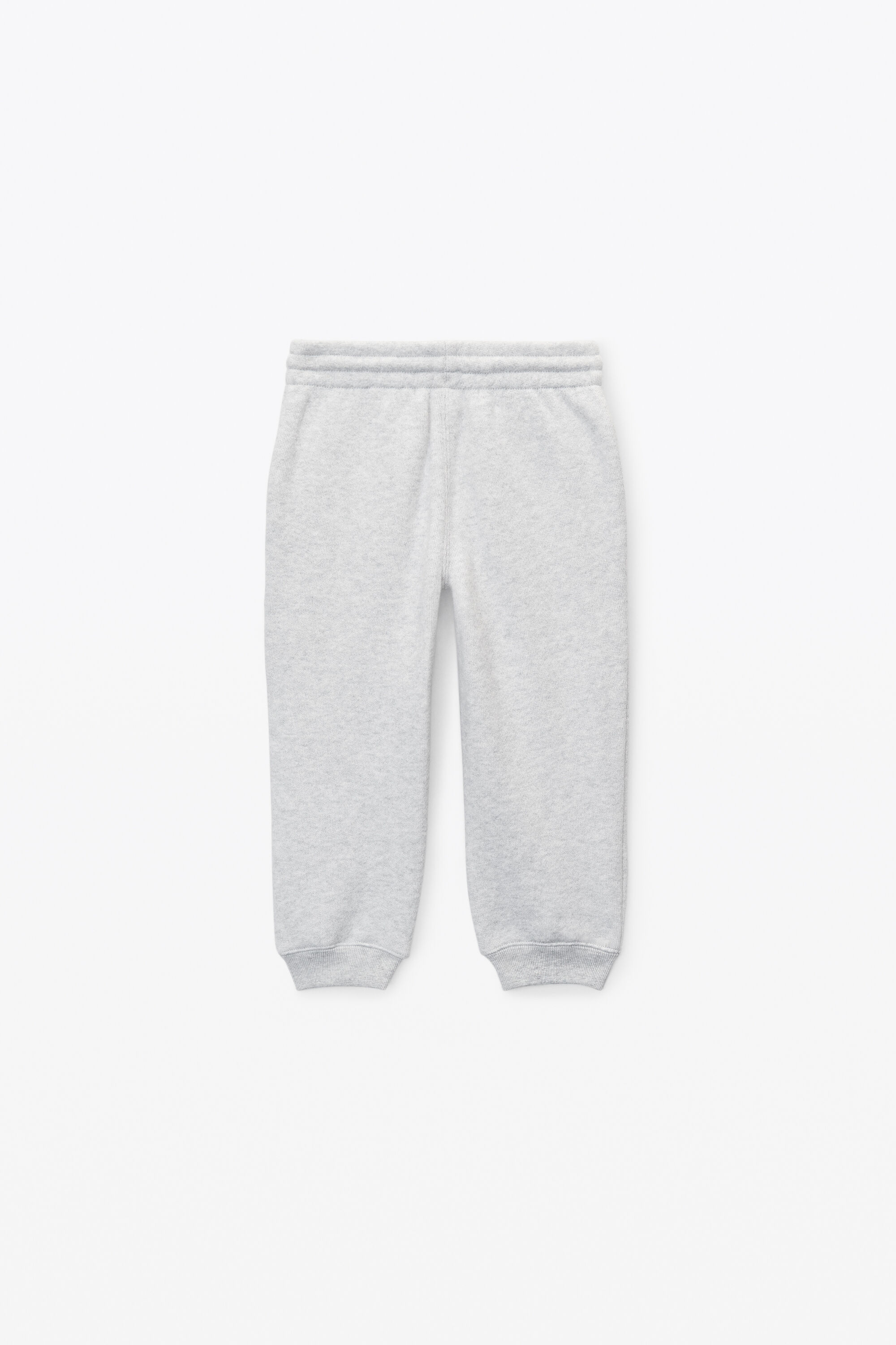 alexanderwang KIDS LOGO SWEATPANT IN ESSENTIAL TERRY LIGHT HEATHER 