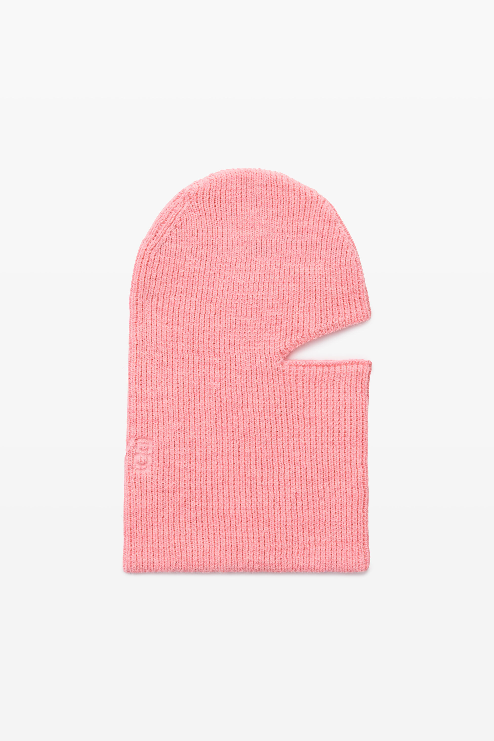 alexanderwang Logo balaclava in compact deboss PRISM PINK