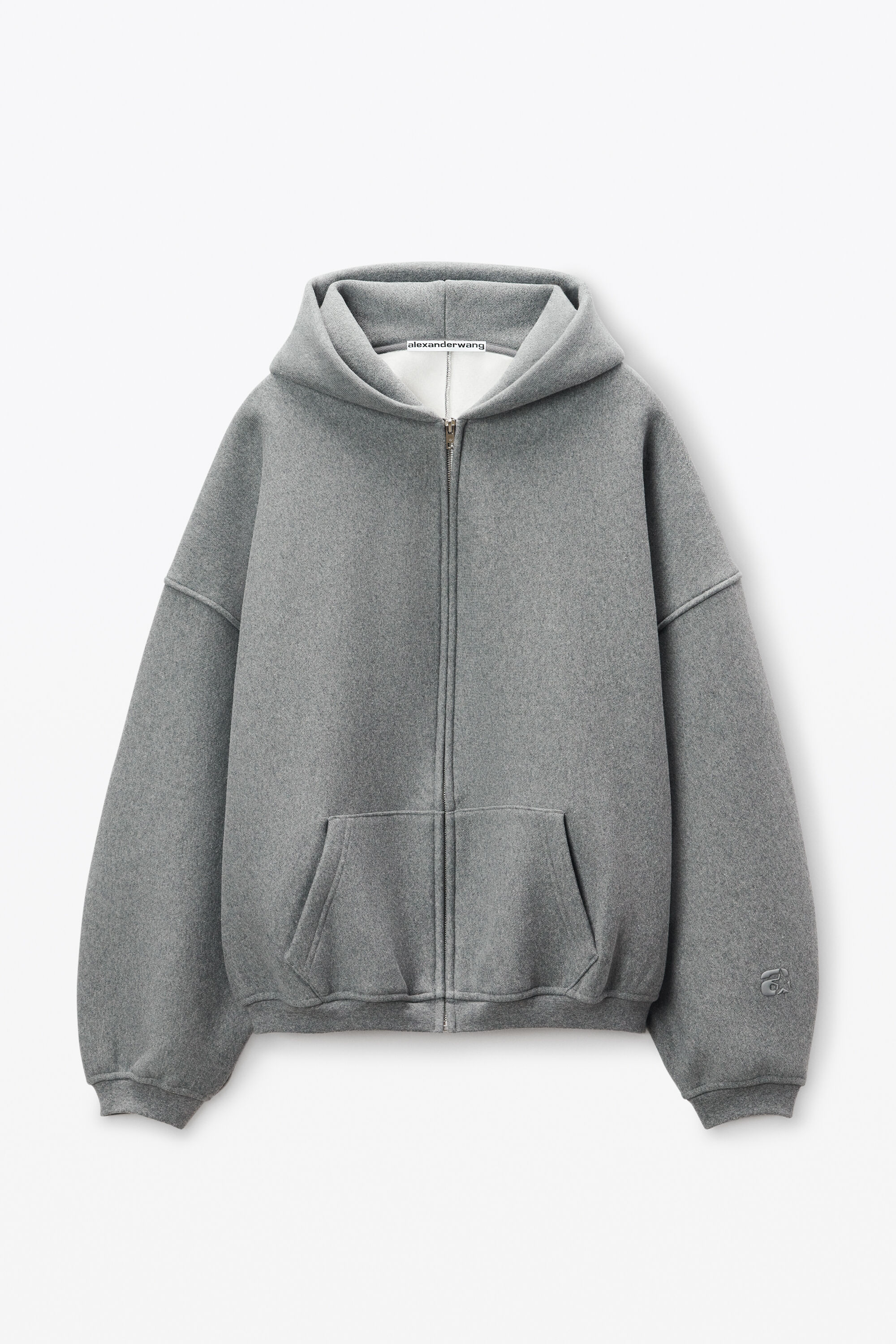 Alexander wang grey hoodie sale