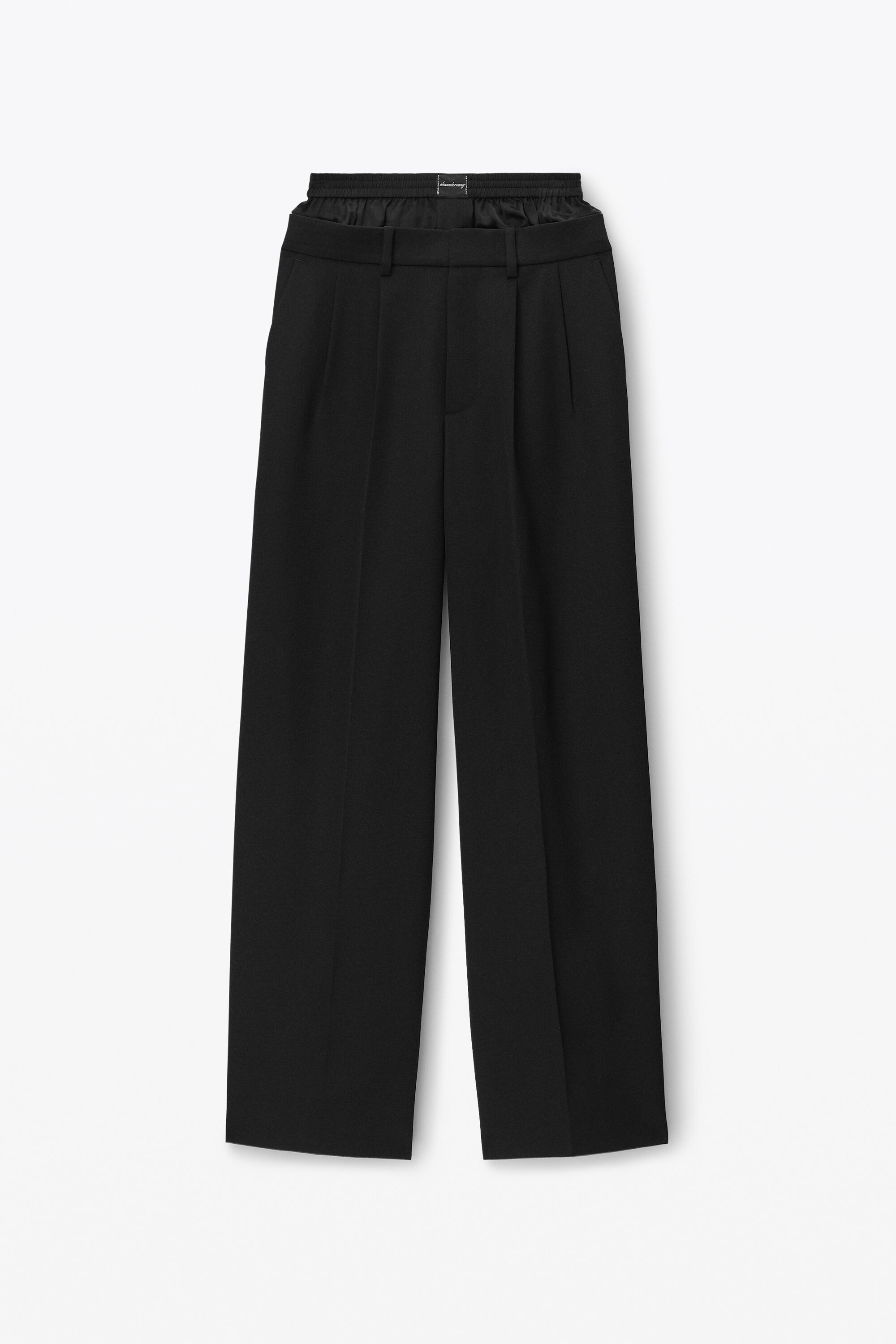 Alexander Wang Black Wool Tailored Zip Front Ball Chain Pants – The Closet  New York