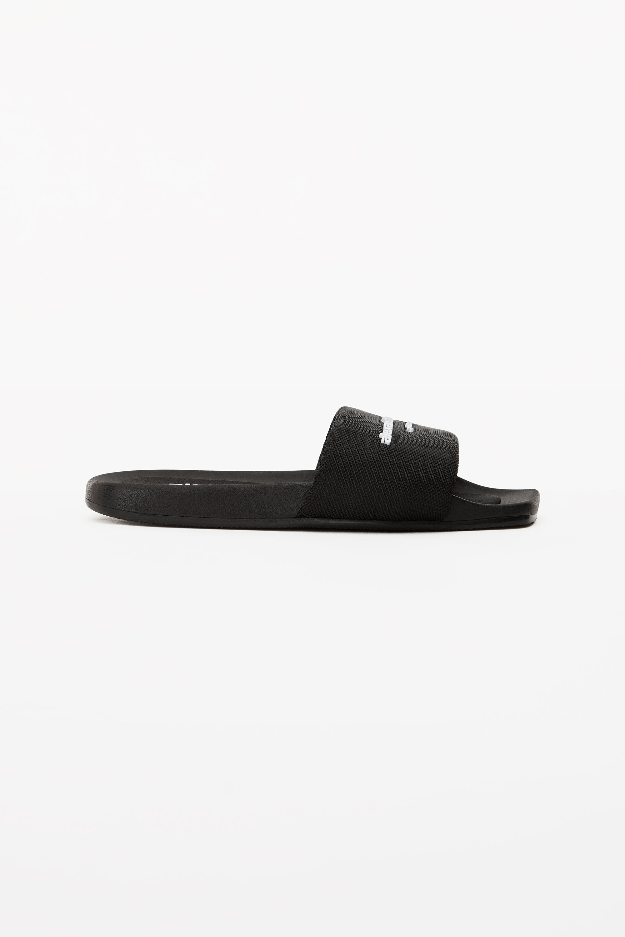 alexanderwang AW POOL SLIDE IN NYLON BLACK