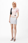 mini skirt in classic cotton terry