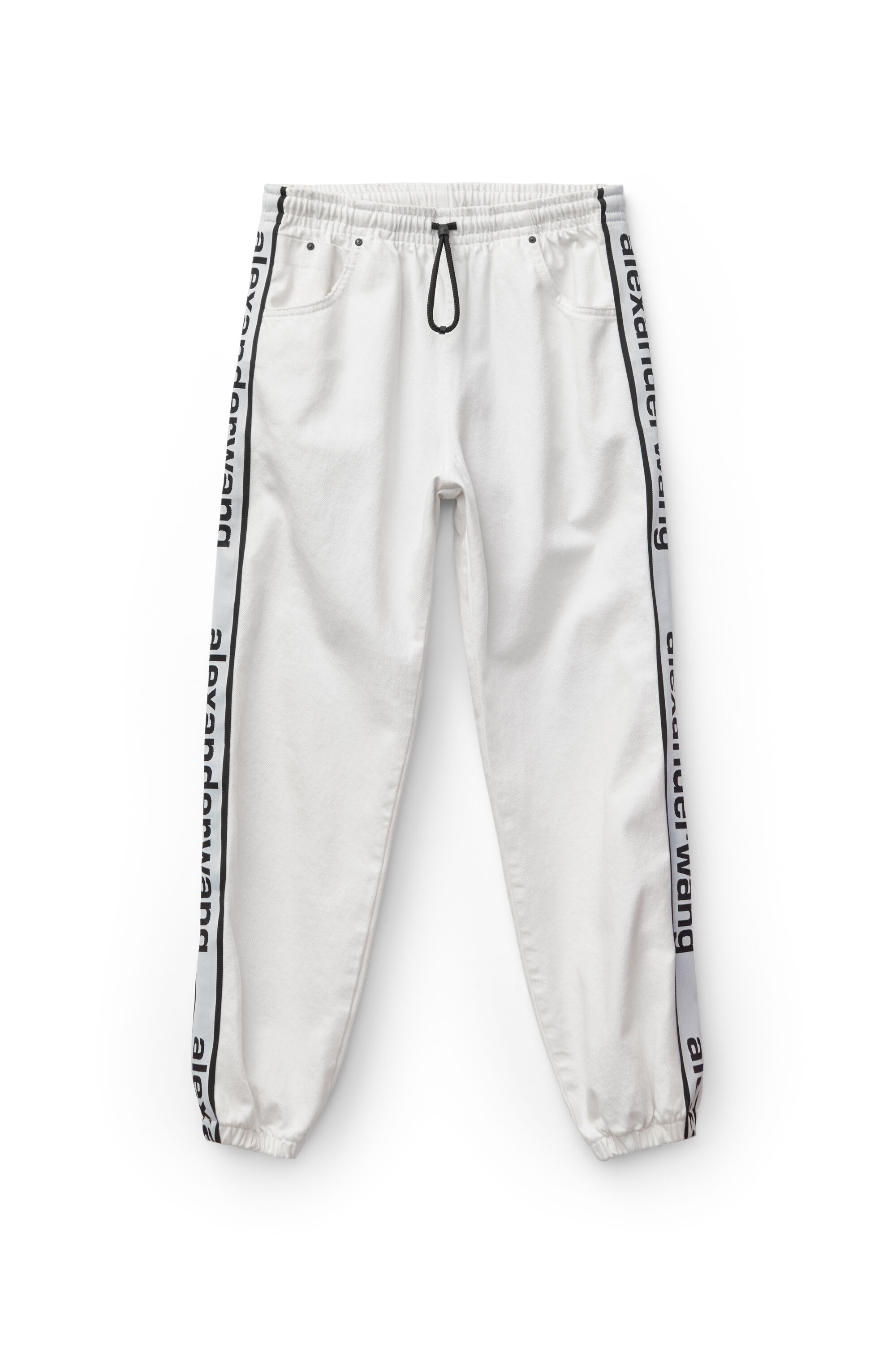 alexander wang denim joggers