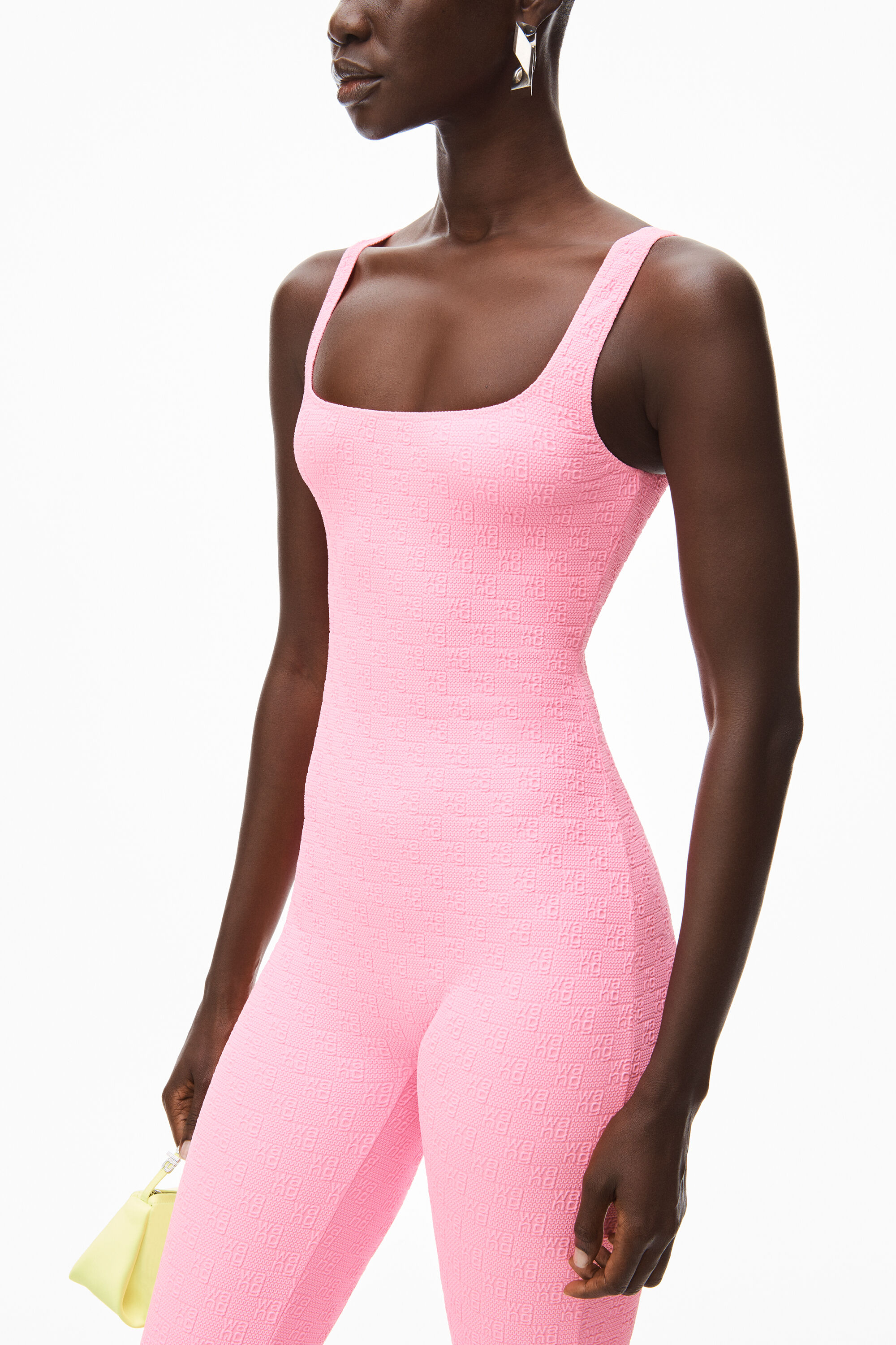 Alexander fashion wang pink jumpsuit