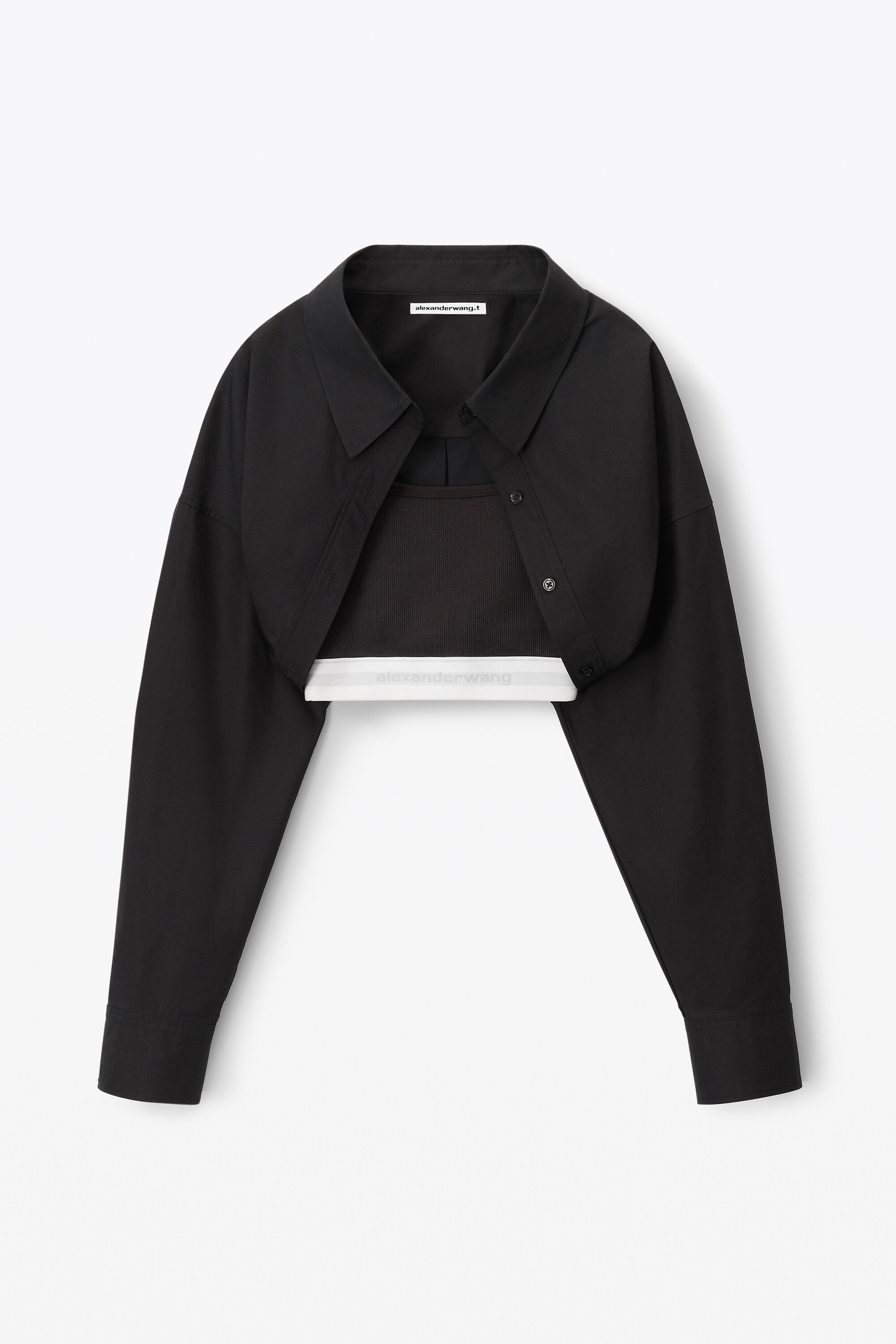 Calvin Klein Black Fringe Trim Bolero Jacket - Elements Unleashed
