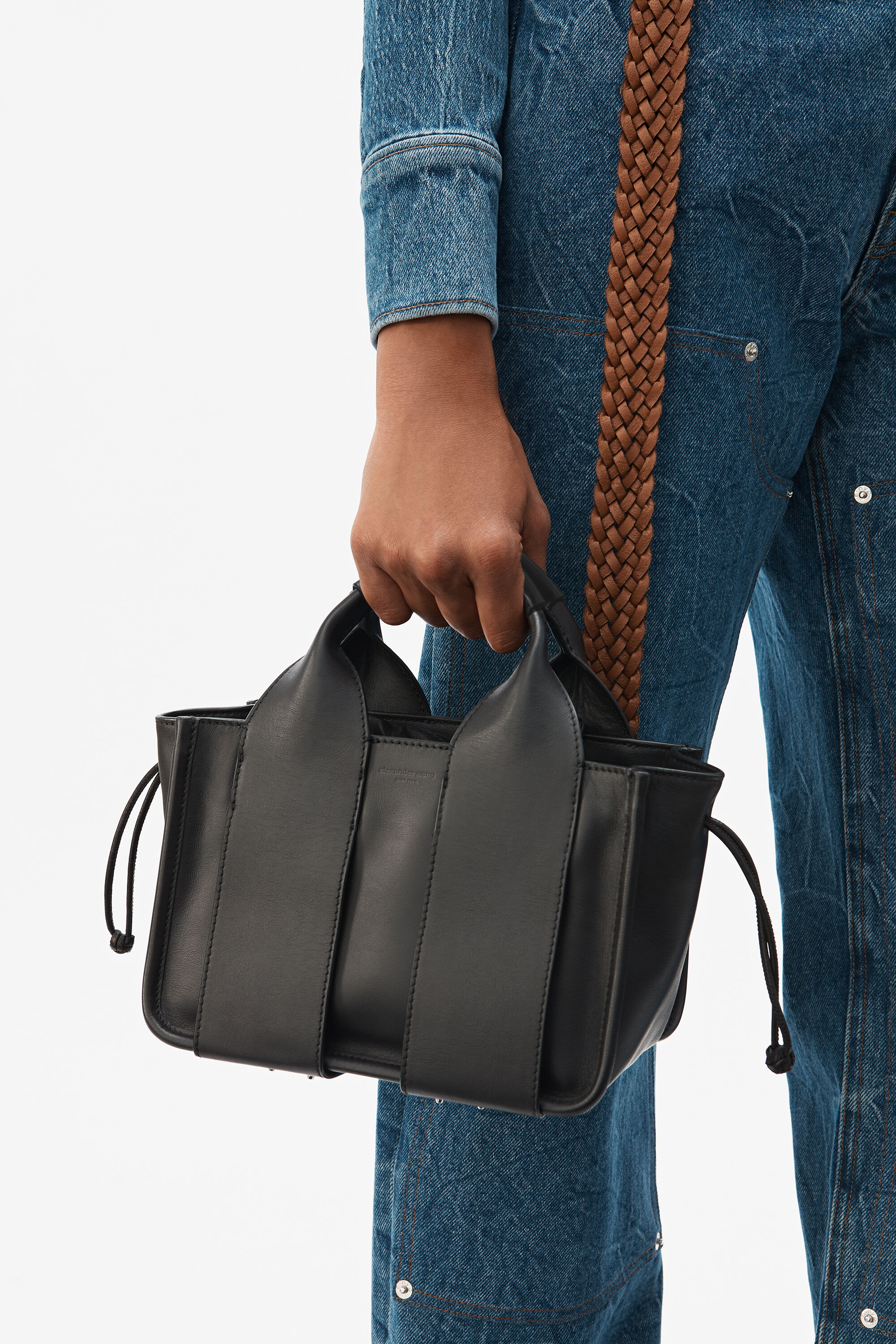 alexander wang leather tote