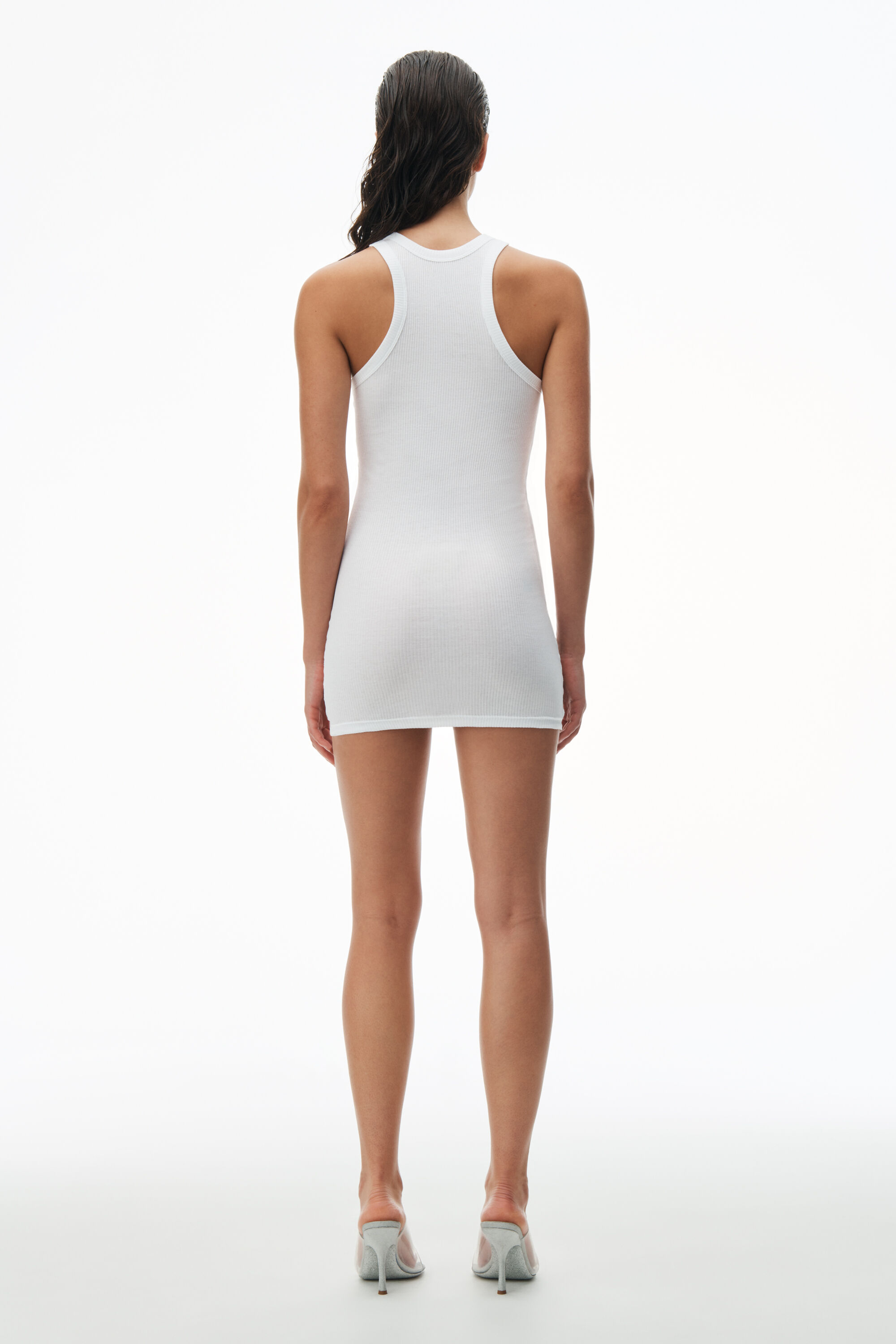 Alexander wang 2025 racerback column dress