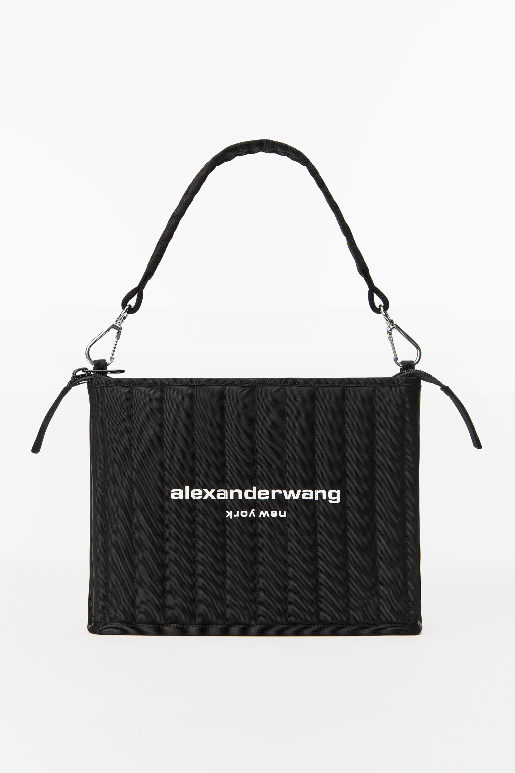 elite tech shoulder bag in BLACK | alexanderwang®