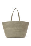 Punch Tote Bag in wax canvas