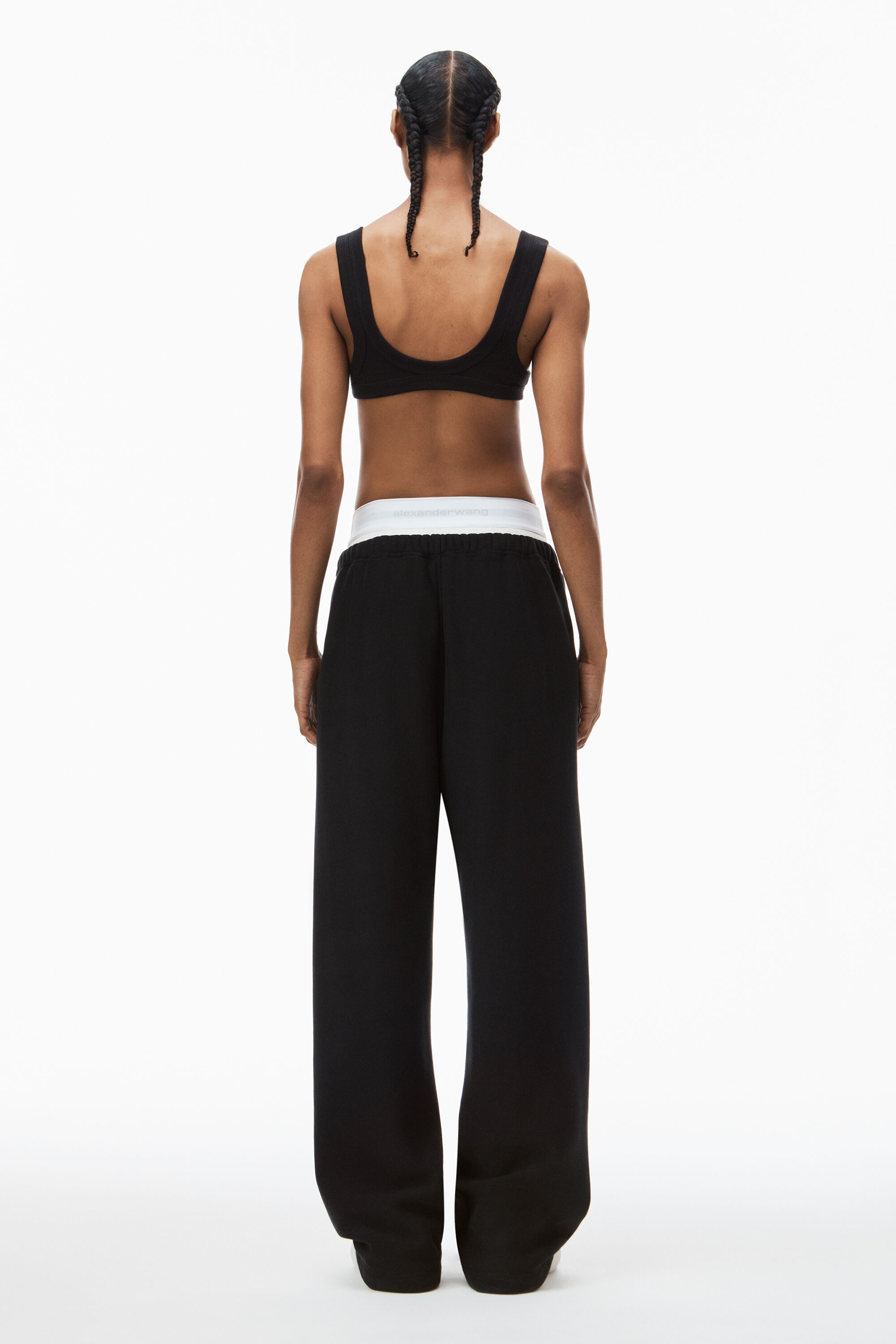 Winioder Wide Leg Sweatpants for Women Elastic High Waisted