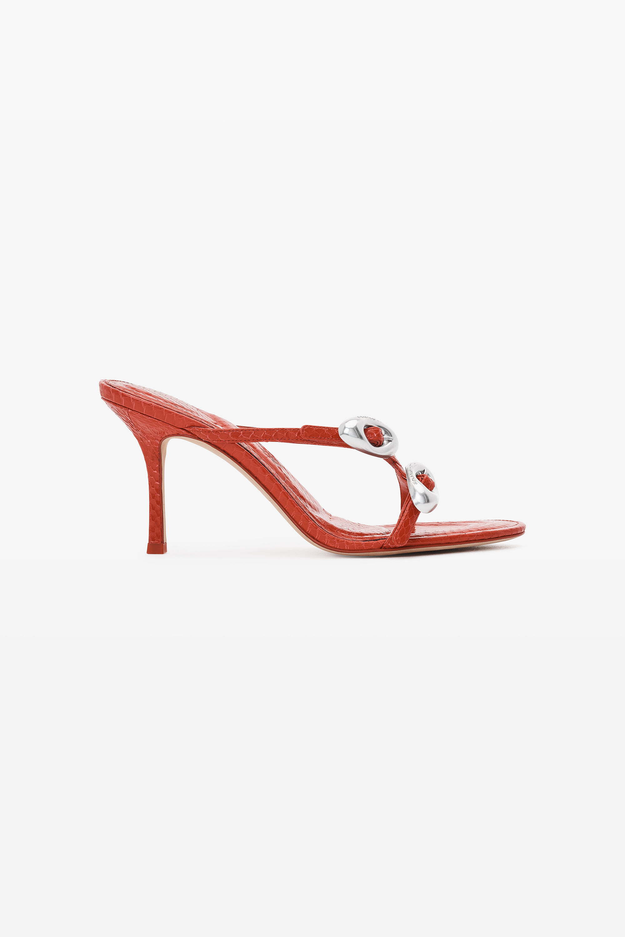 dome 85 water snake strappy slide sandal in BRIGHT RED 