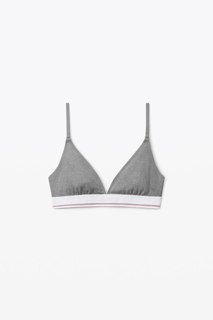  Bra Women Without Steel Ring Gathered Sexy Back Bottoming Underwear  Set Thin Section Triangle Cup Sports Tank Top Bra (Color : Grey, Cup Size :  Large) : Clothing, Shoes & Jewelry