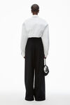 Alexander Wang white pointed shirt in organic cotton