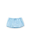 Drawstring Skort in Cotton & Crystal Hotfix Poplin