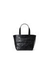 Punch Small Tote Bag in Crackle Patent Leather