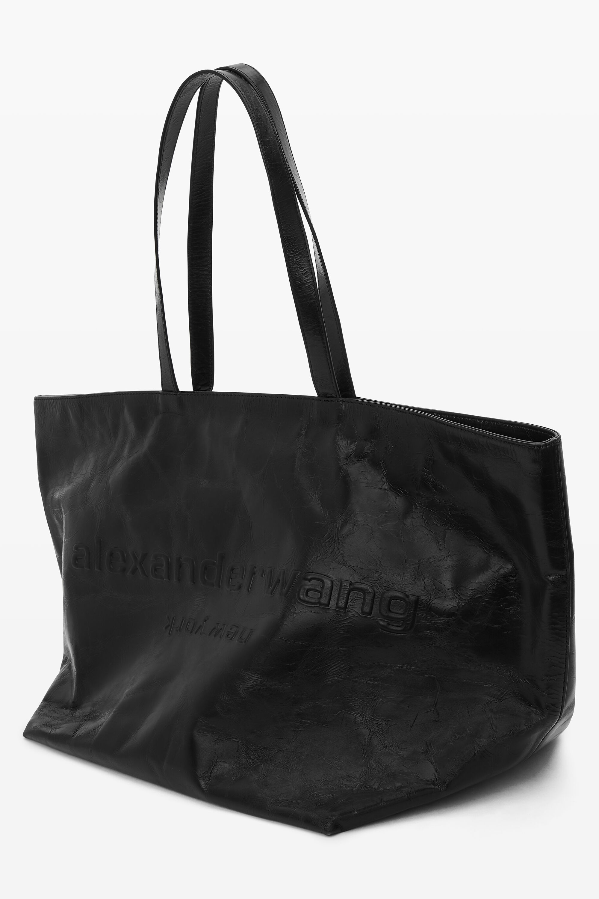 alexanderwang Punch Leather Tote Bag BLACK - Alexander Wang