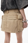Mini-jupe cargo avec poches oversize